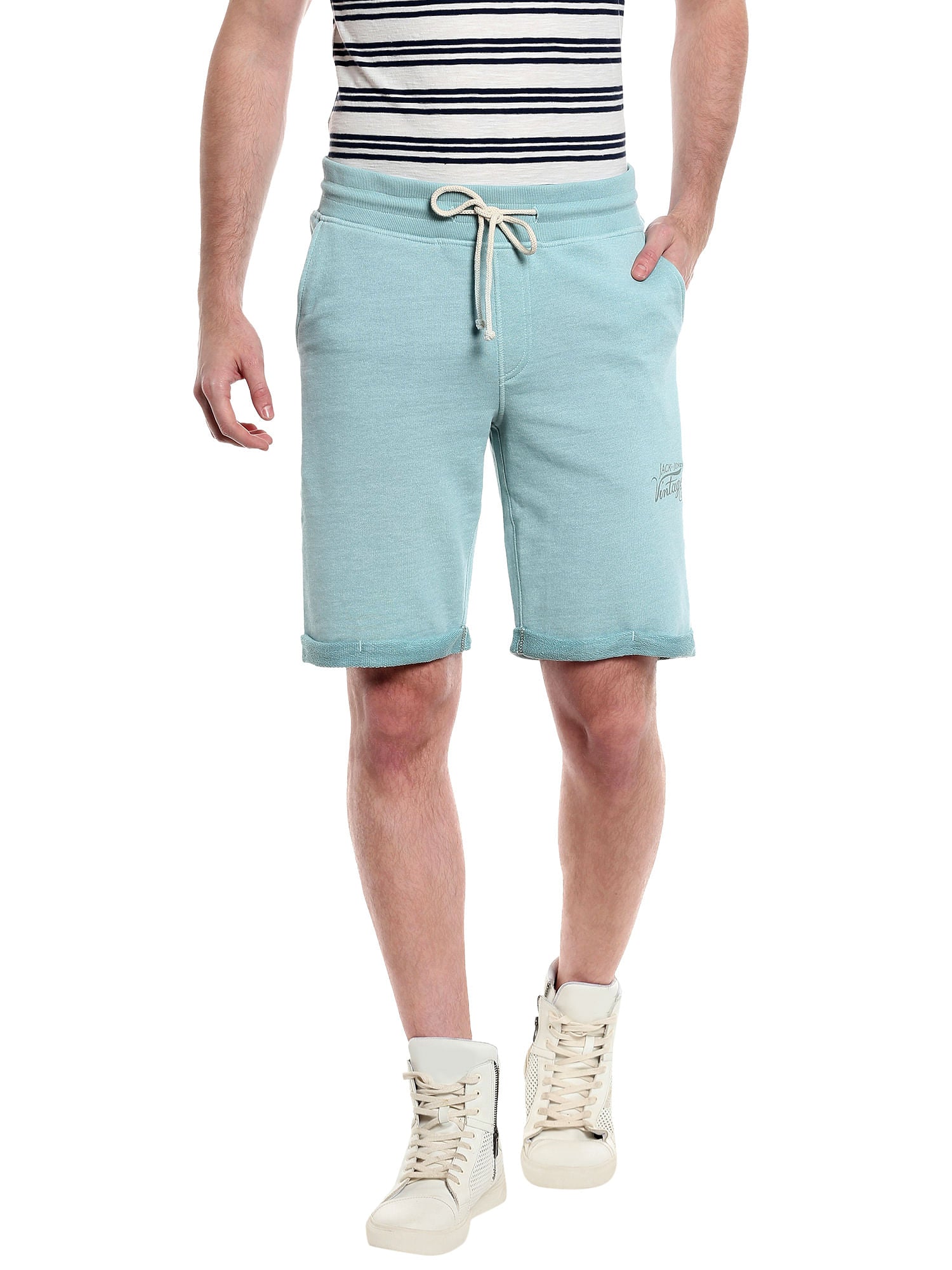 Blue Sweat Shorts