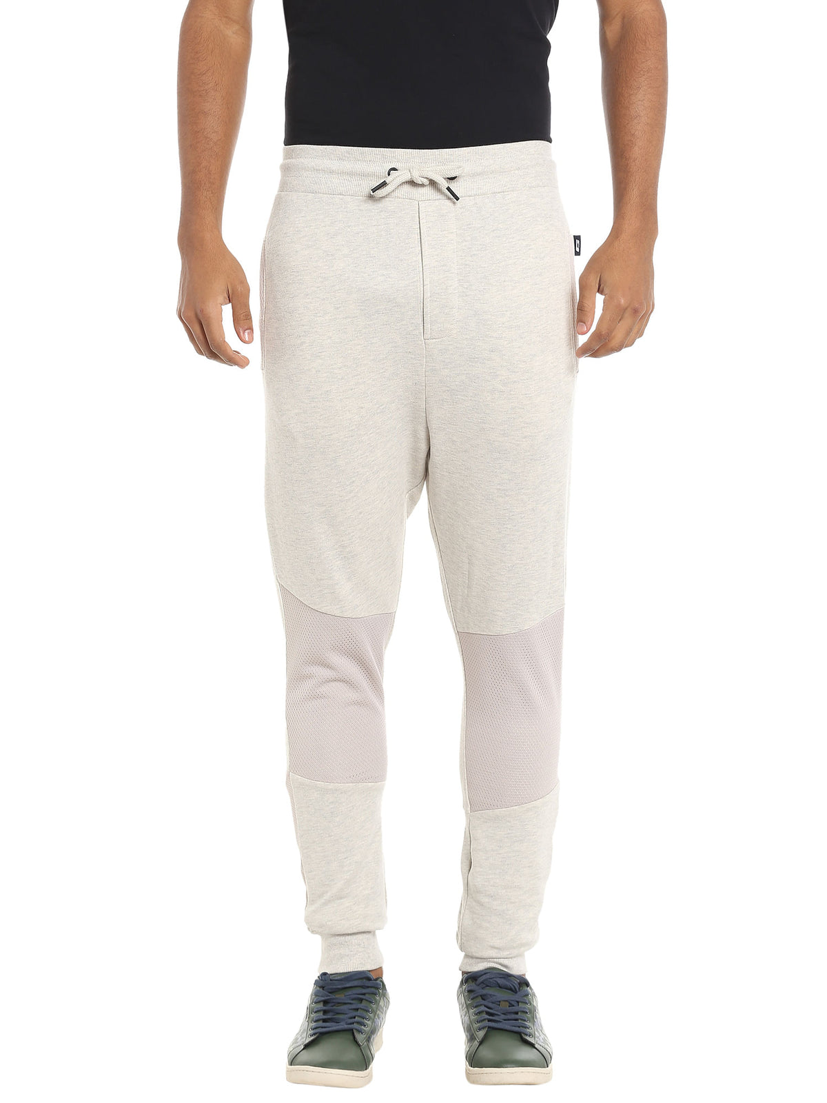 Off White Mesh Detail Sweatpants - S