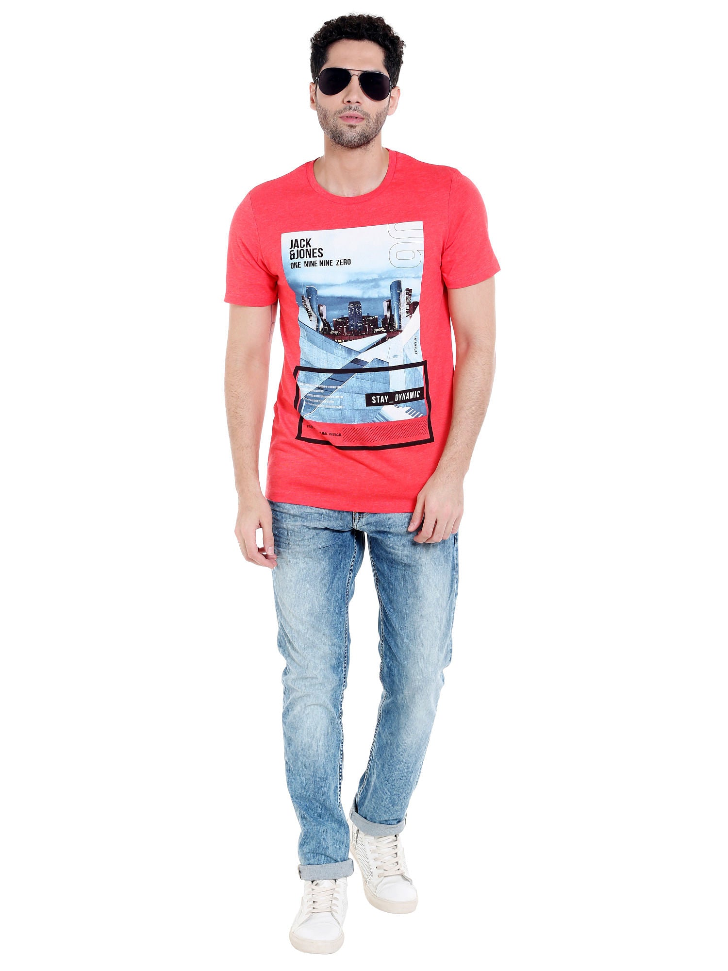 Light Blue Washed Low Rise Slim Fit Jeans