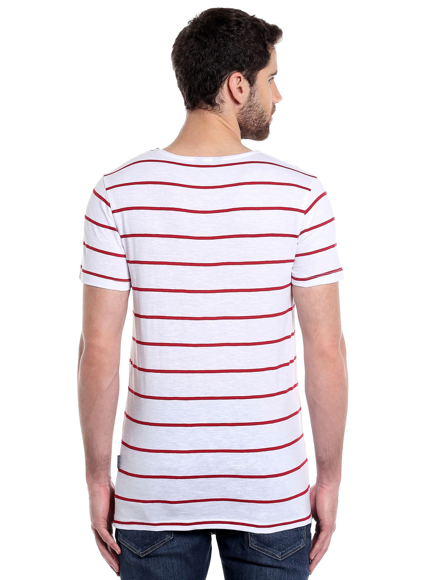 White Striped T-Shirt