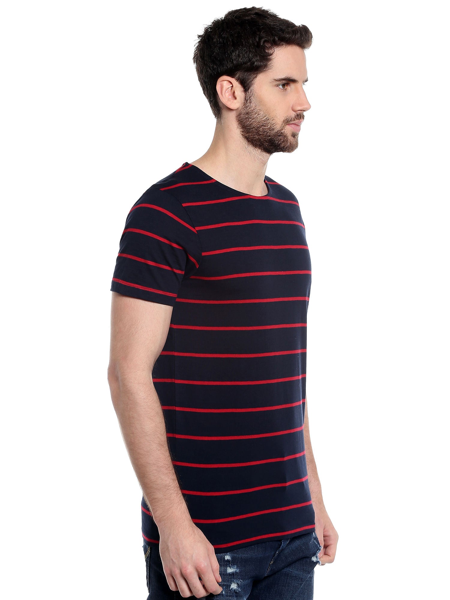 Black Striped T-Shirt