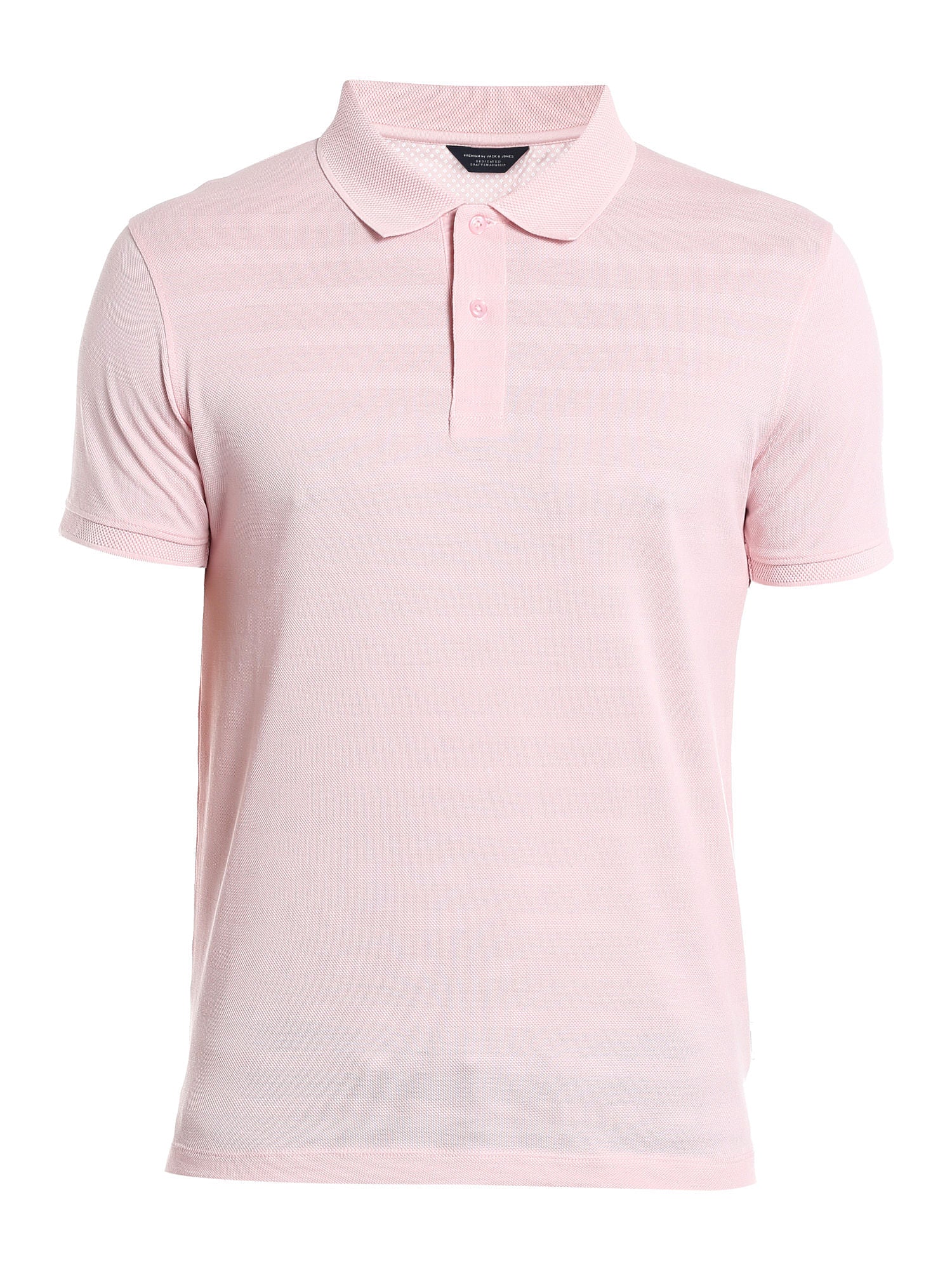 Lilac Striped Polo T-Shirt