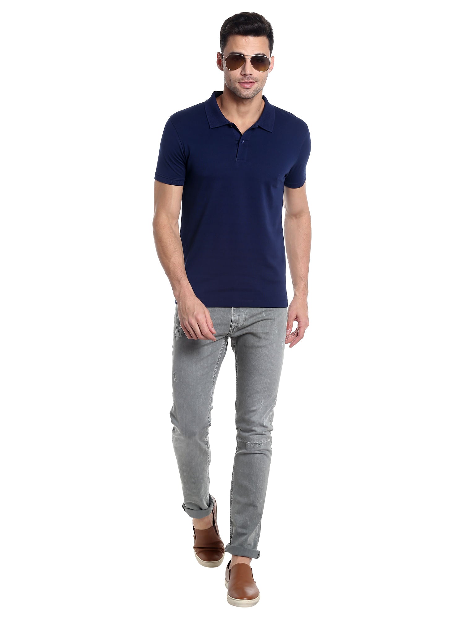 Blue Polo T-Shirt