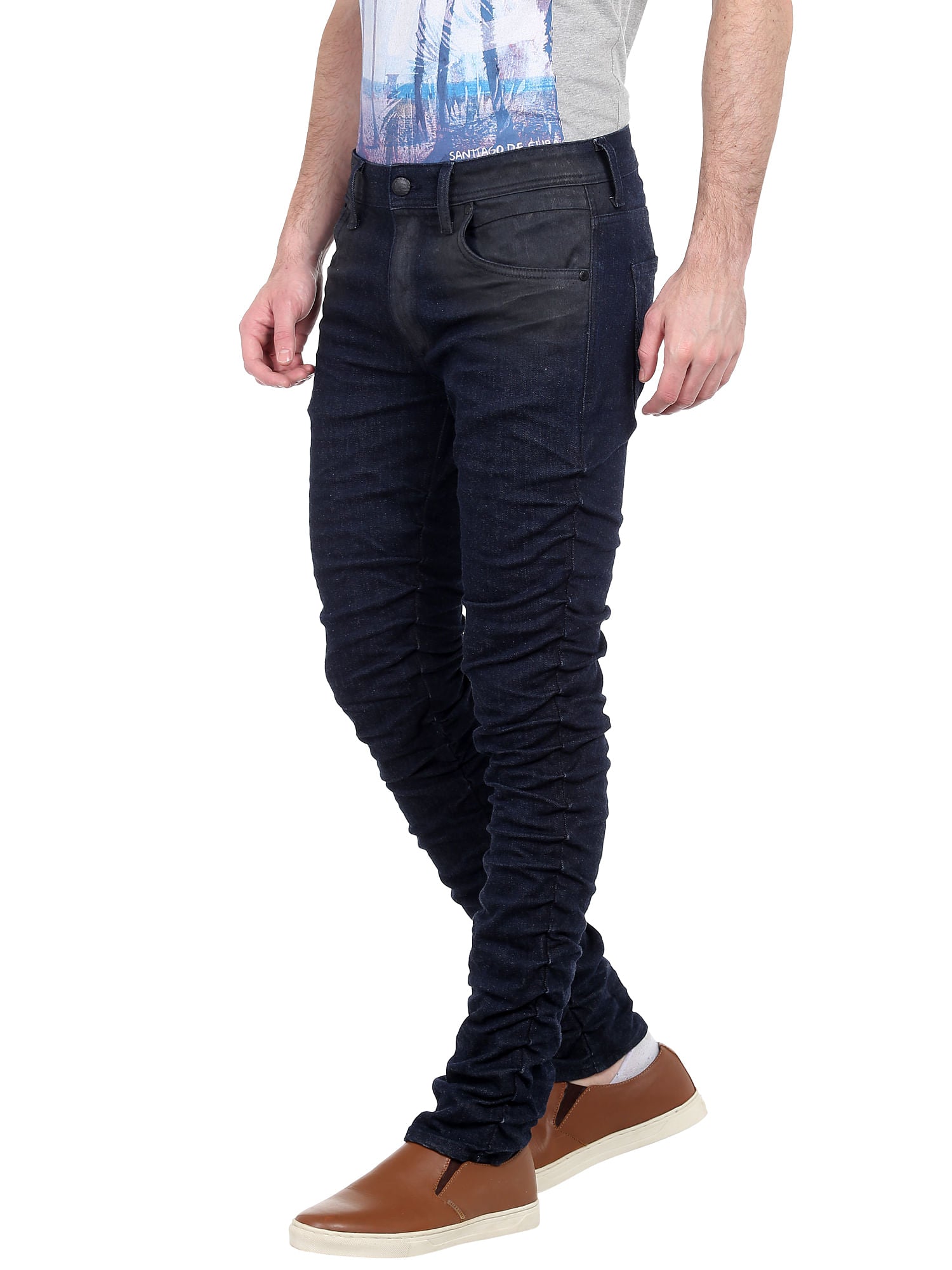 Dark Blue Slim Fit Jeans
