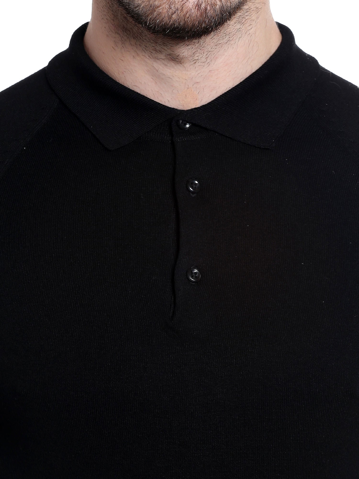 Black Polo T-Shirt