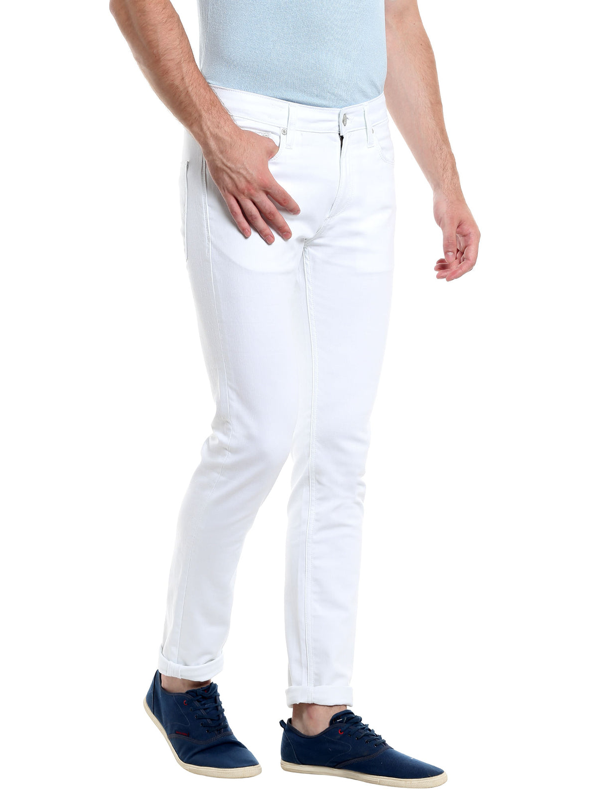 White Skinny Jeans - 28/32