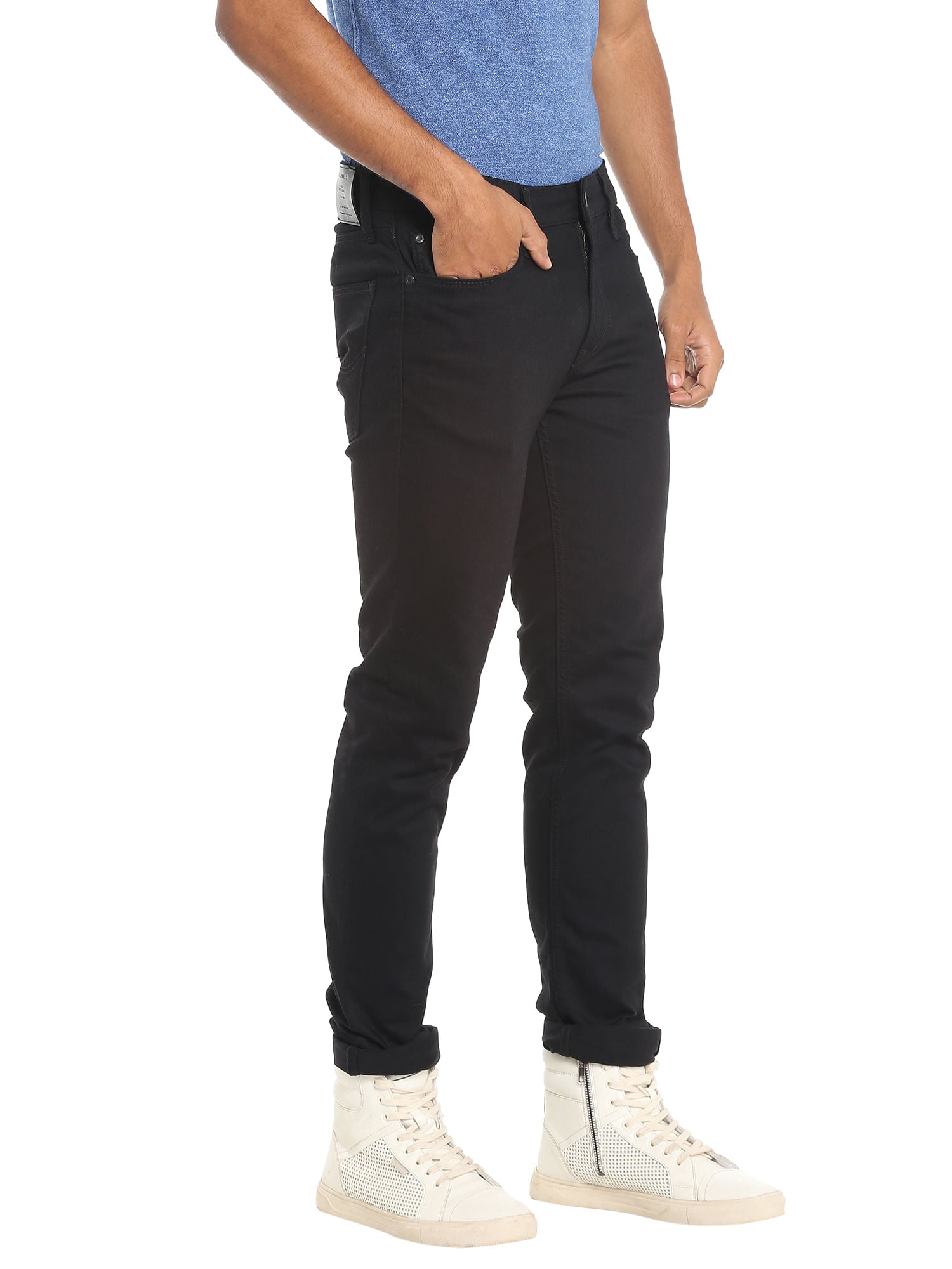 Black Low Rise Skinny Jeans
