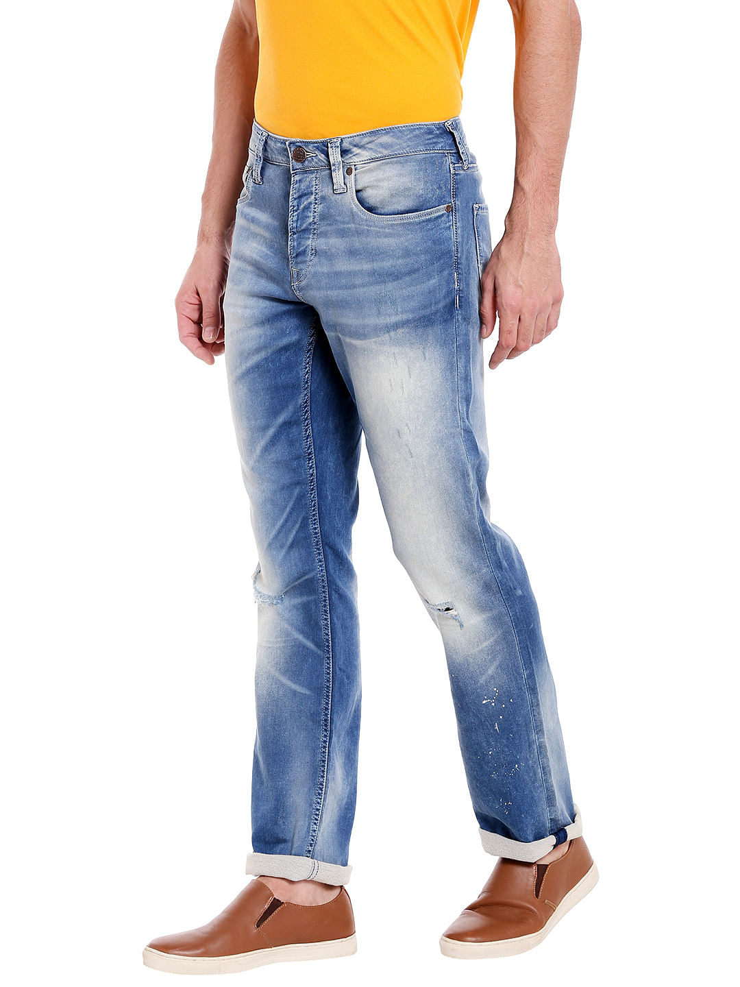Light Blue Regular Fit Jeans