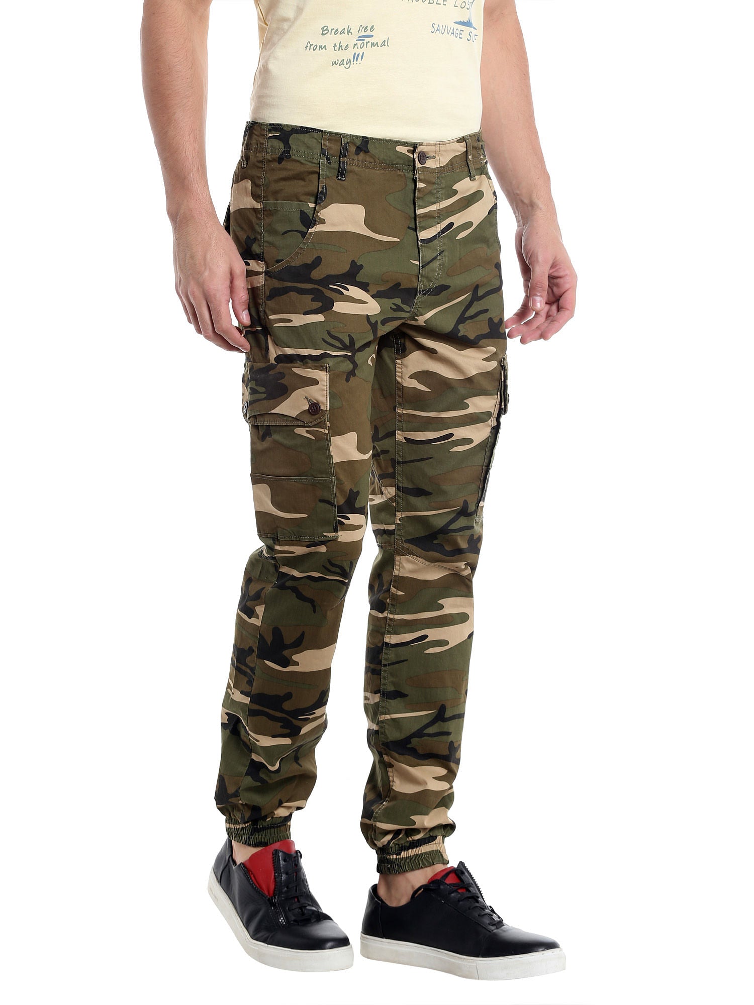 Camo Green Joggers