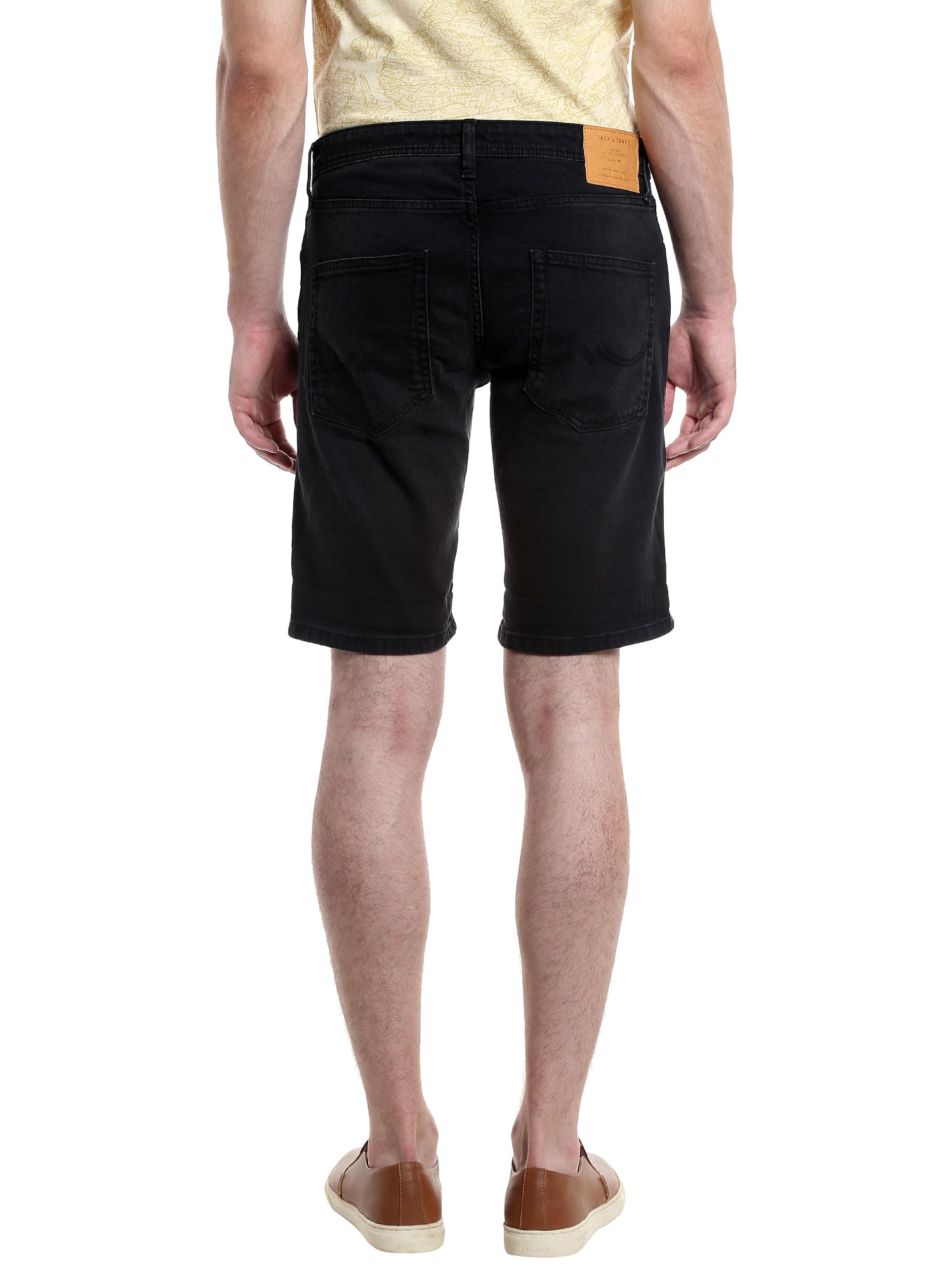 Black Denim Shorts
