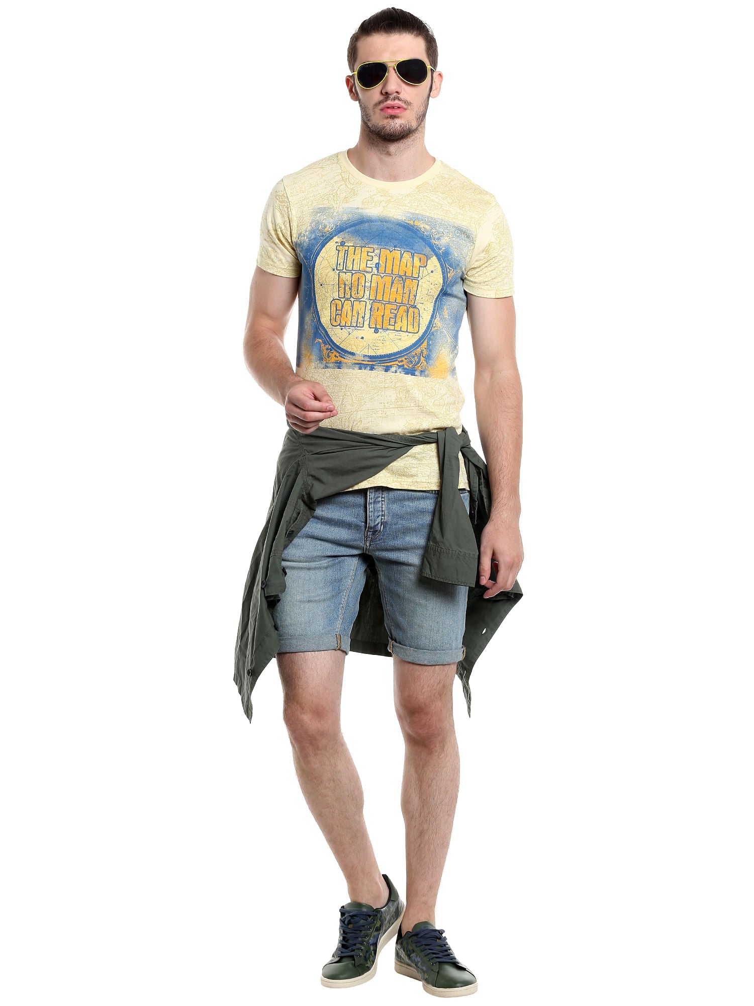 Blue Denim Shorts