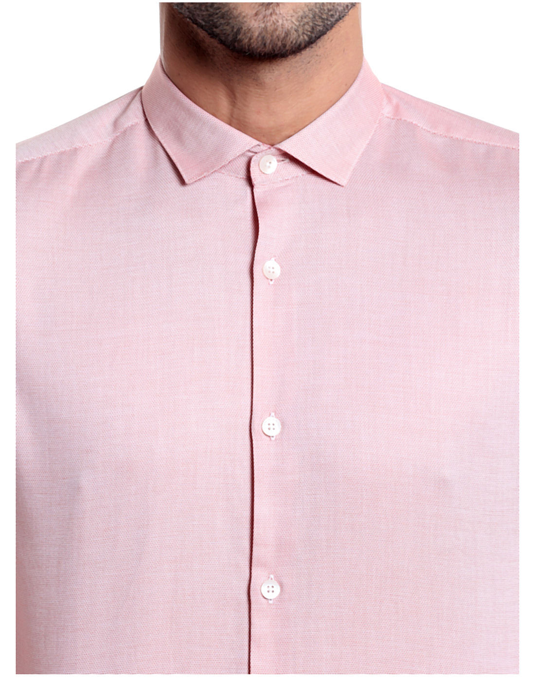 Pink Slim Fit Shirt