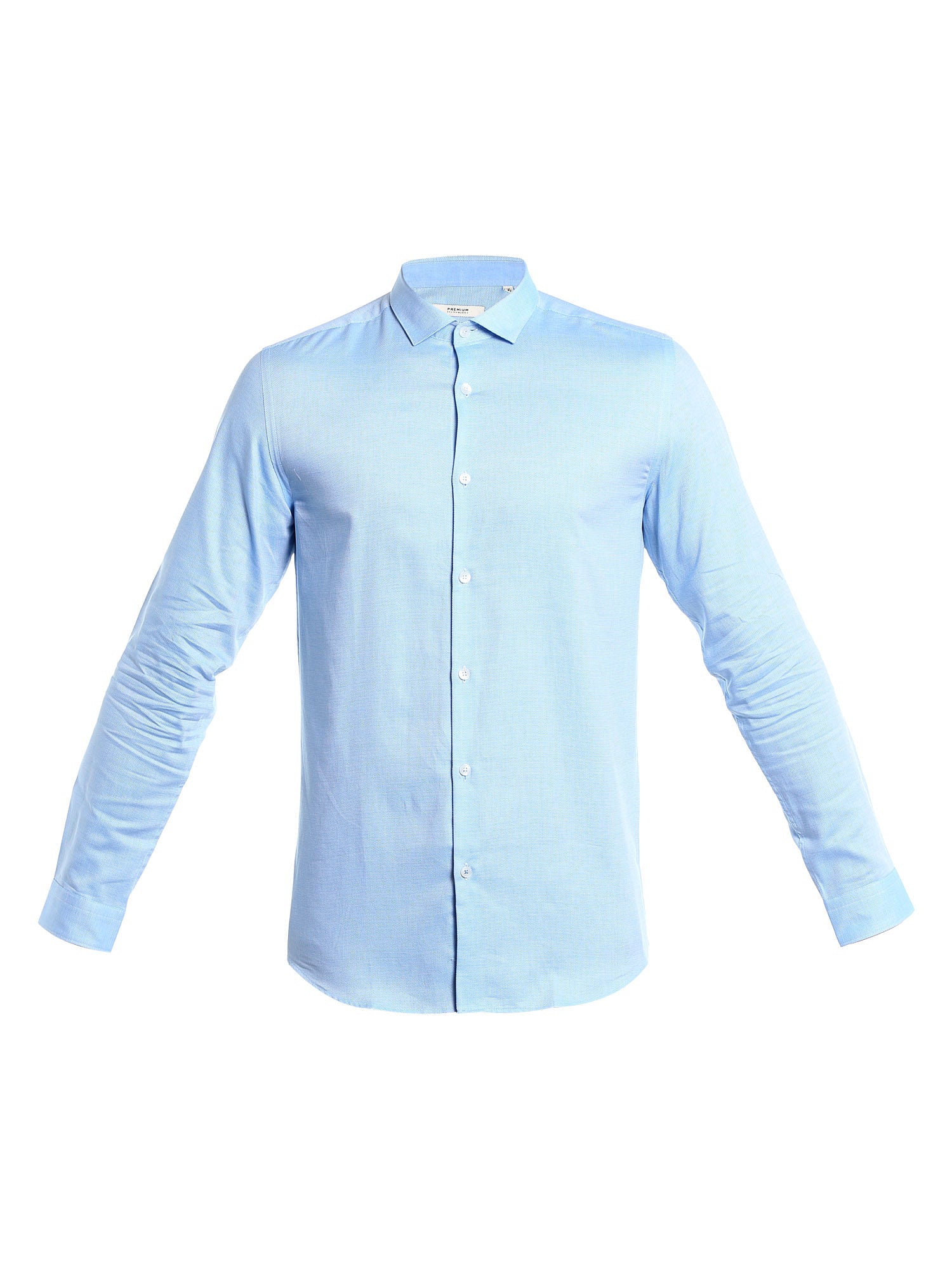 Blue Long Sleeves Shirt