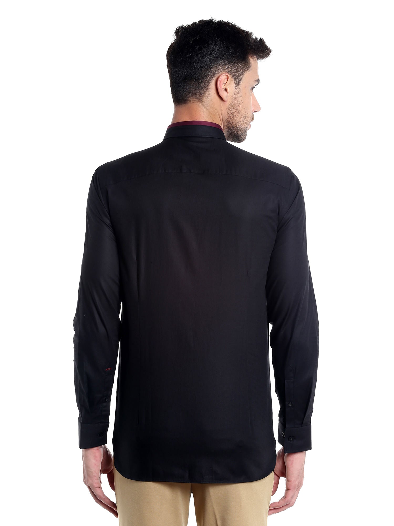 Black Slim Fit Shirt
