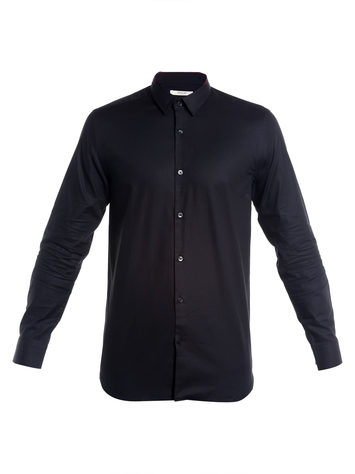 Black Slim Fit Shirt