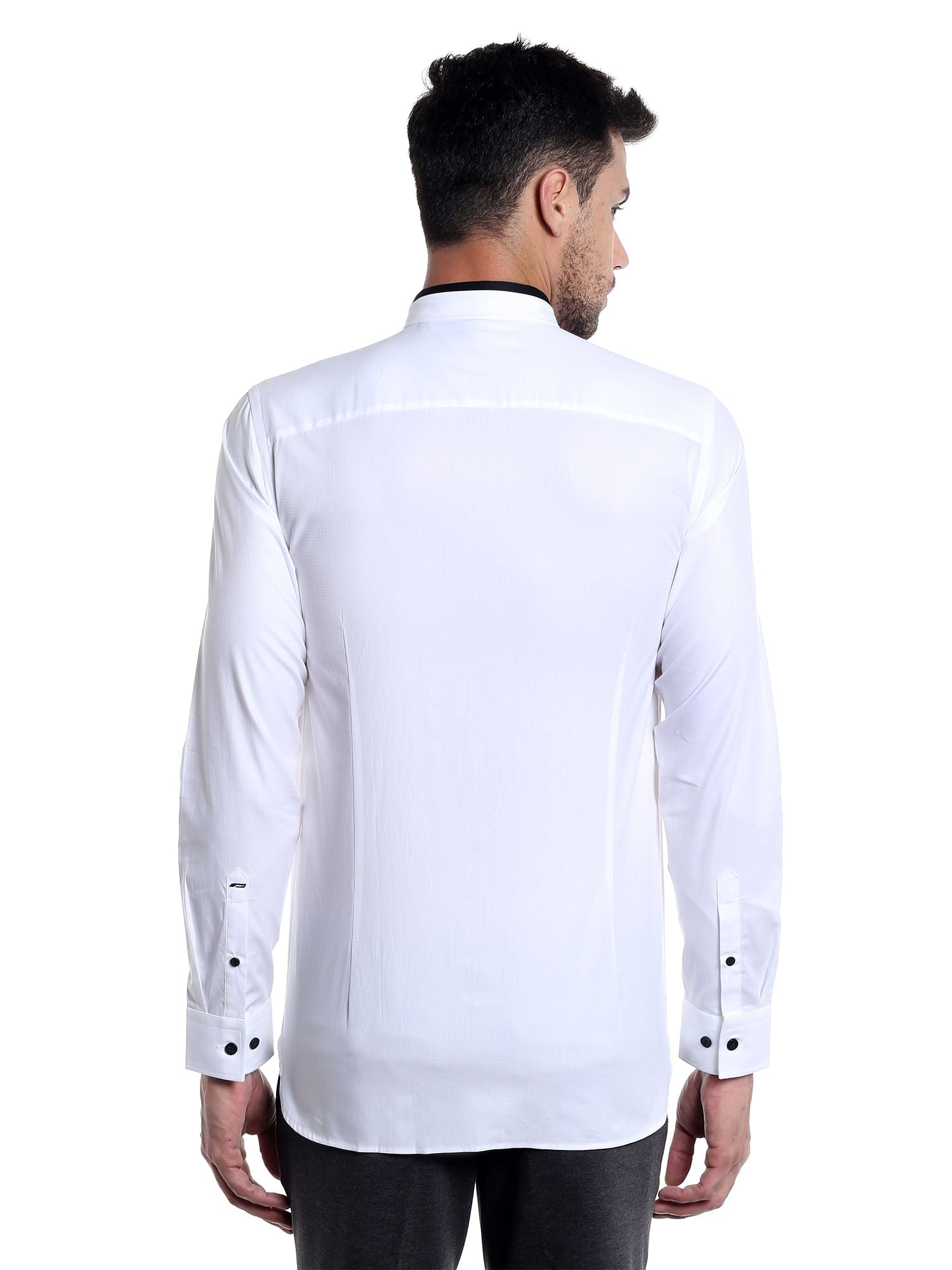 White Slim Fit Shirt
