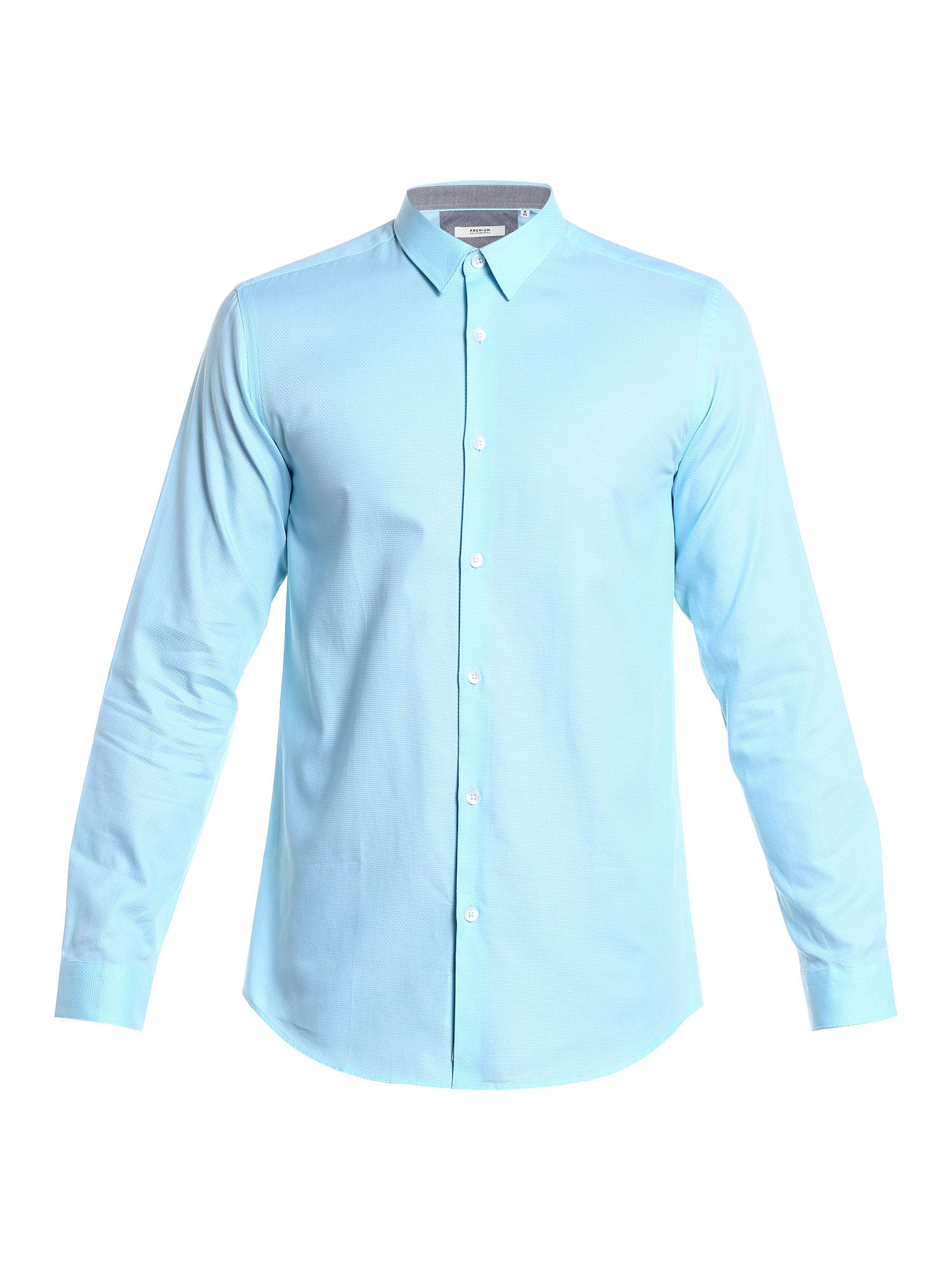 Blue Slim Fit Shirt