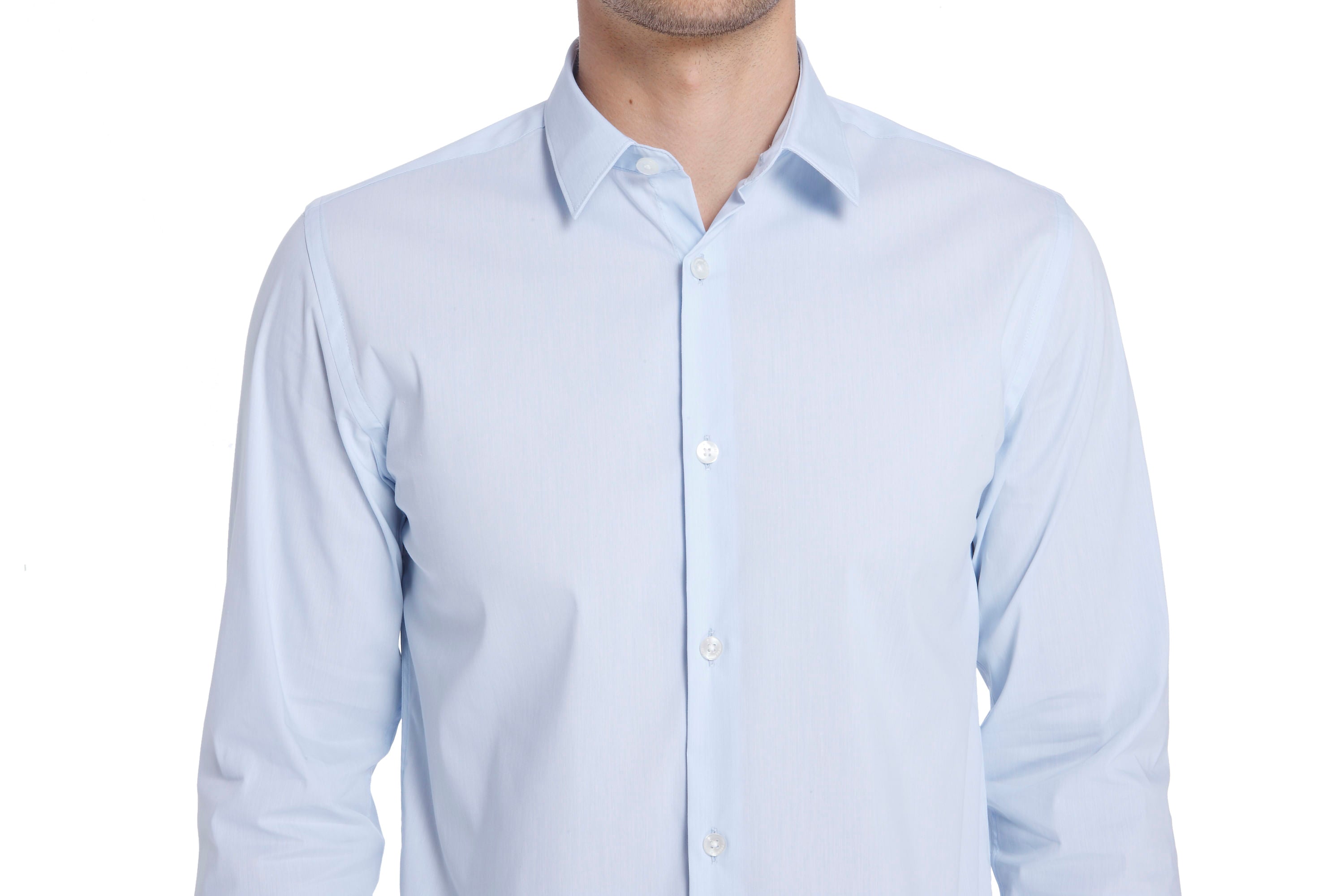 Blue Slim Fit Shirt