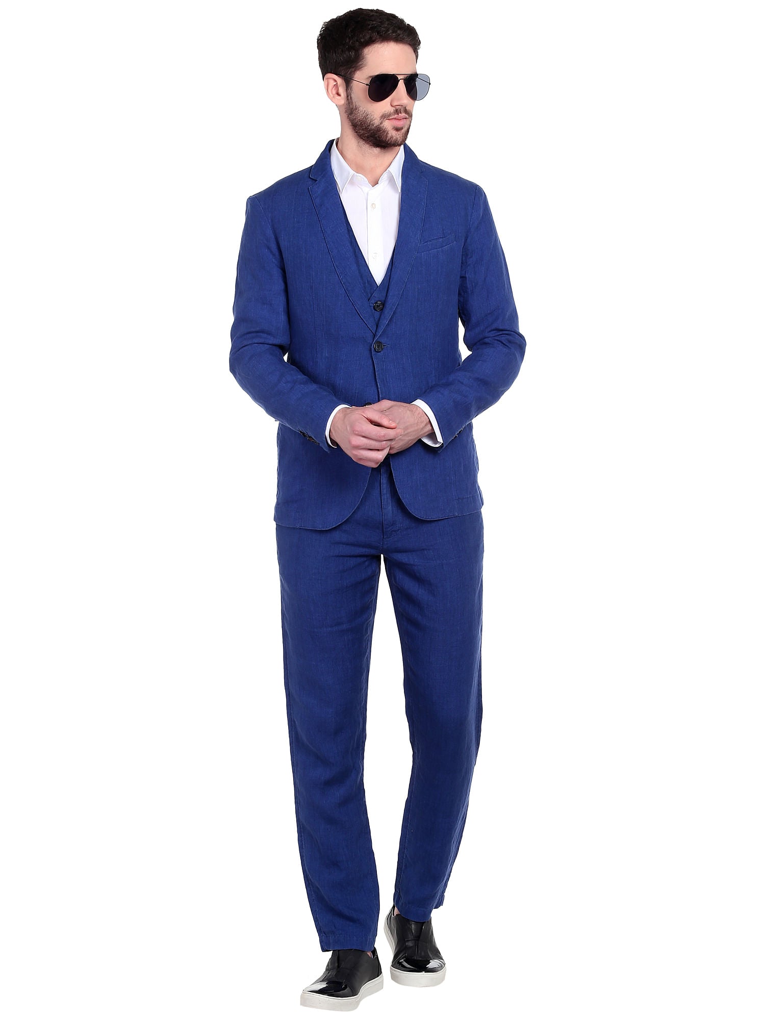 White Slim Fit Shirt