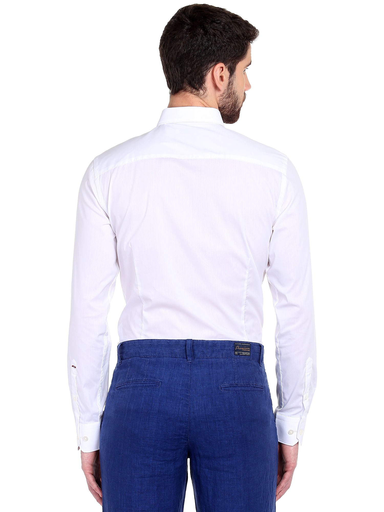 White Slim Fit Shirt