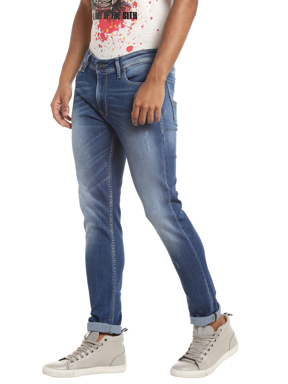 Low Rise Blue Slim Jeans - 28/32