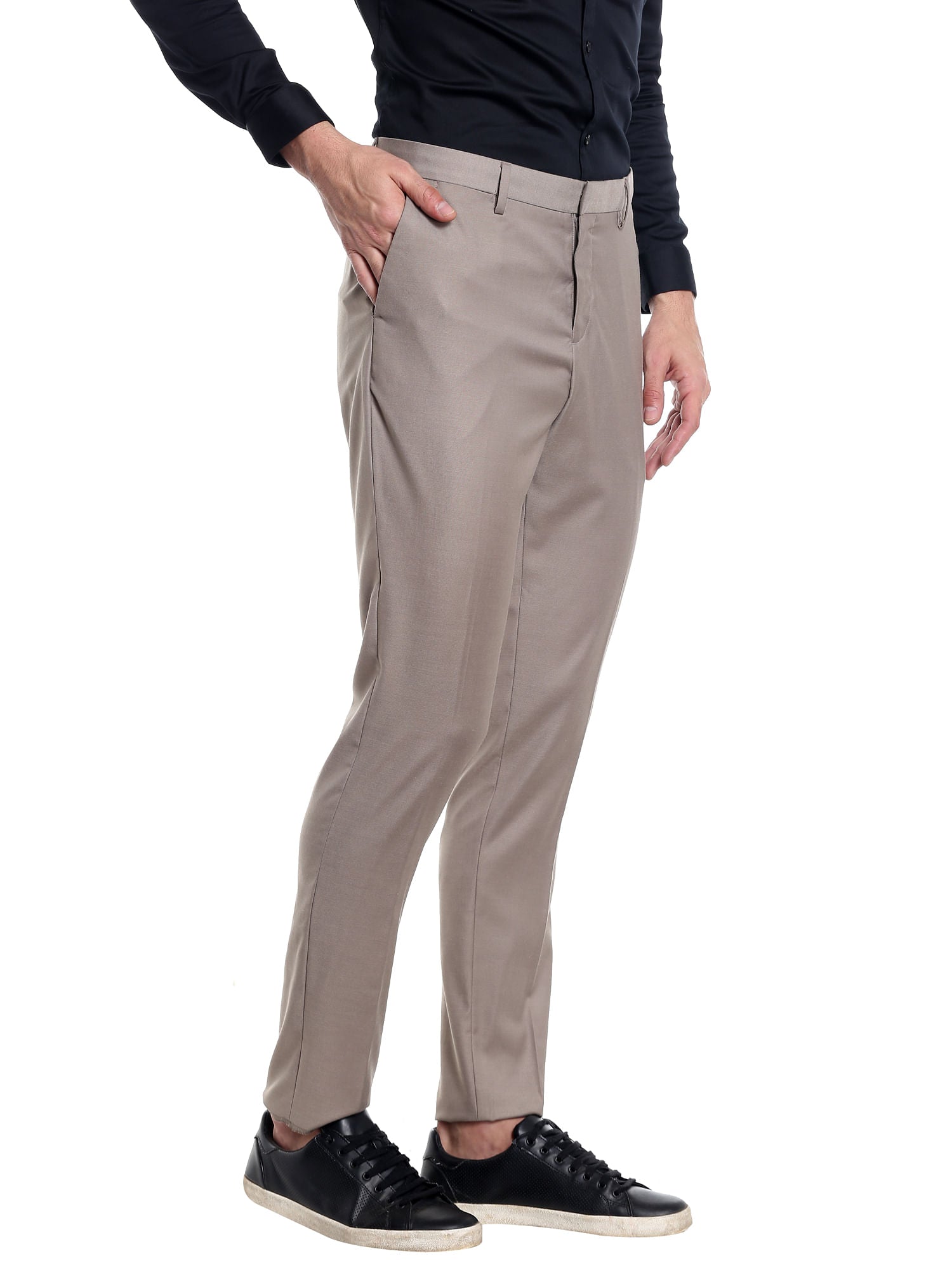 Beige Trousers