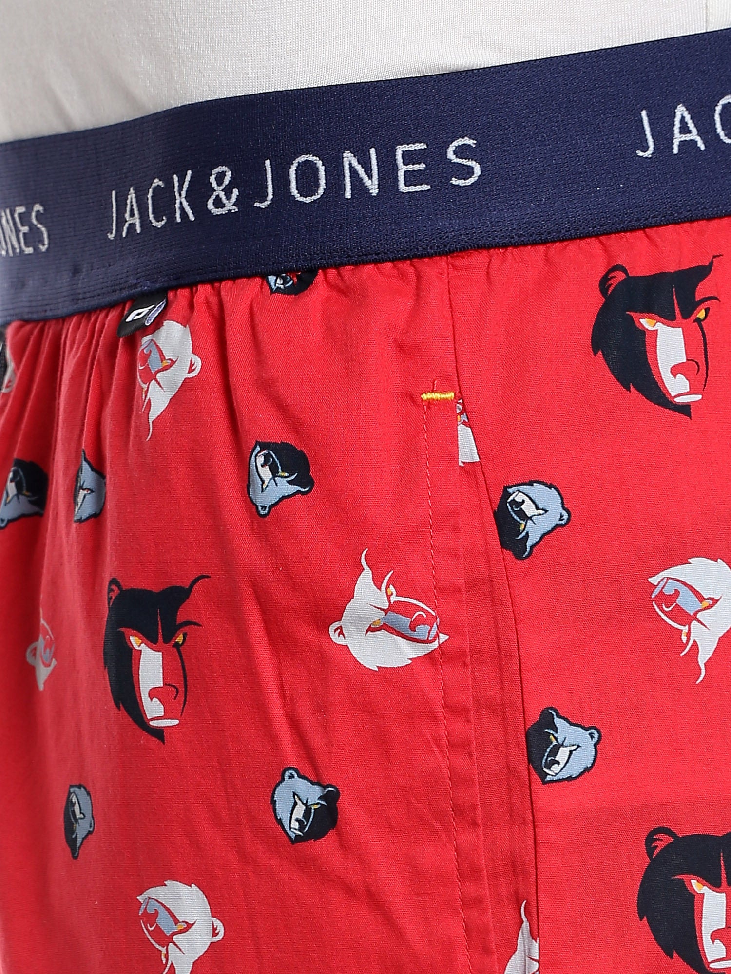 Memphis Grizzlies Printed Red Pyjamas Nba