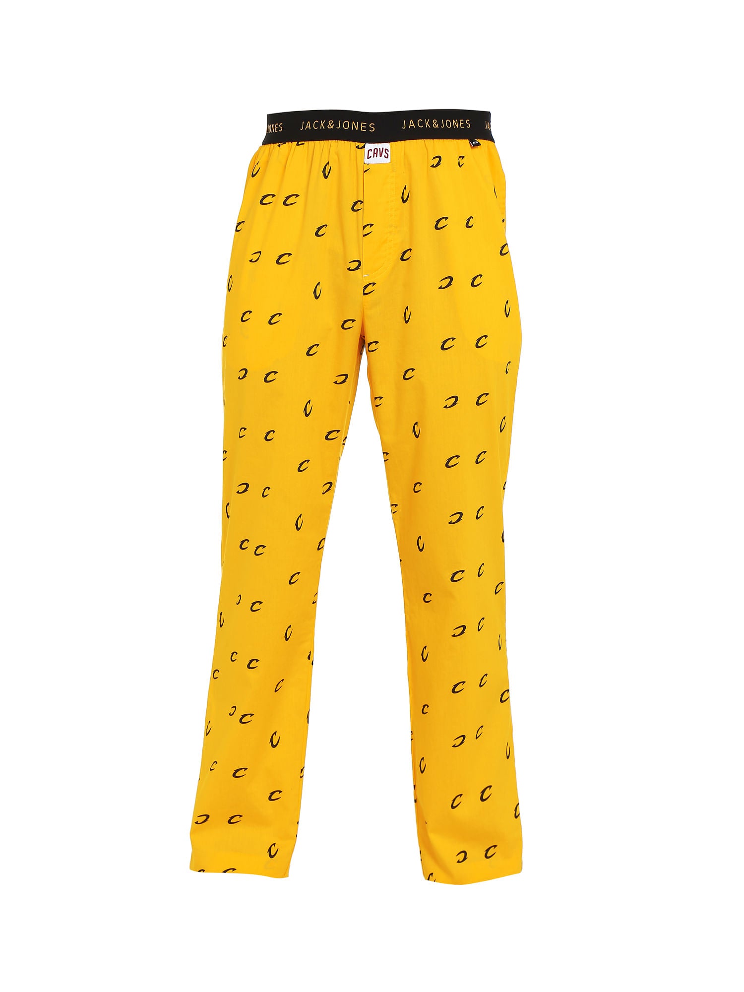 Cleveland Cavaliers Printed Yellow Pyjamas Nba
