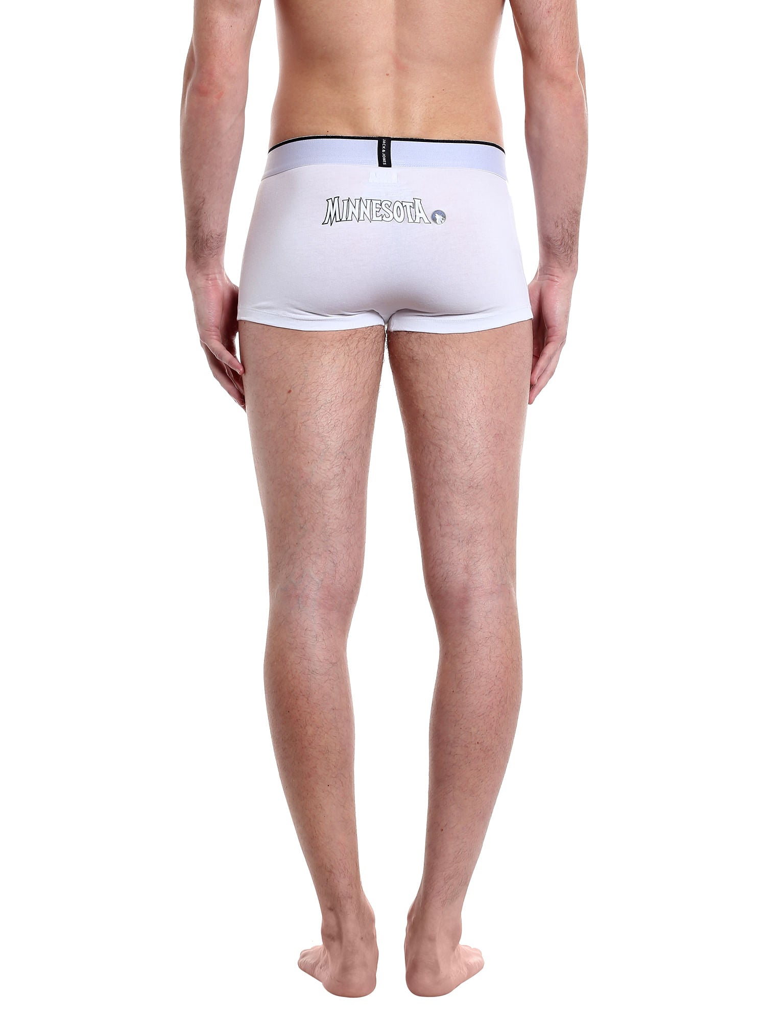 Minnesota Timberwolves Print White Brazilian Trunks Nba