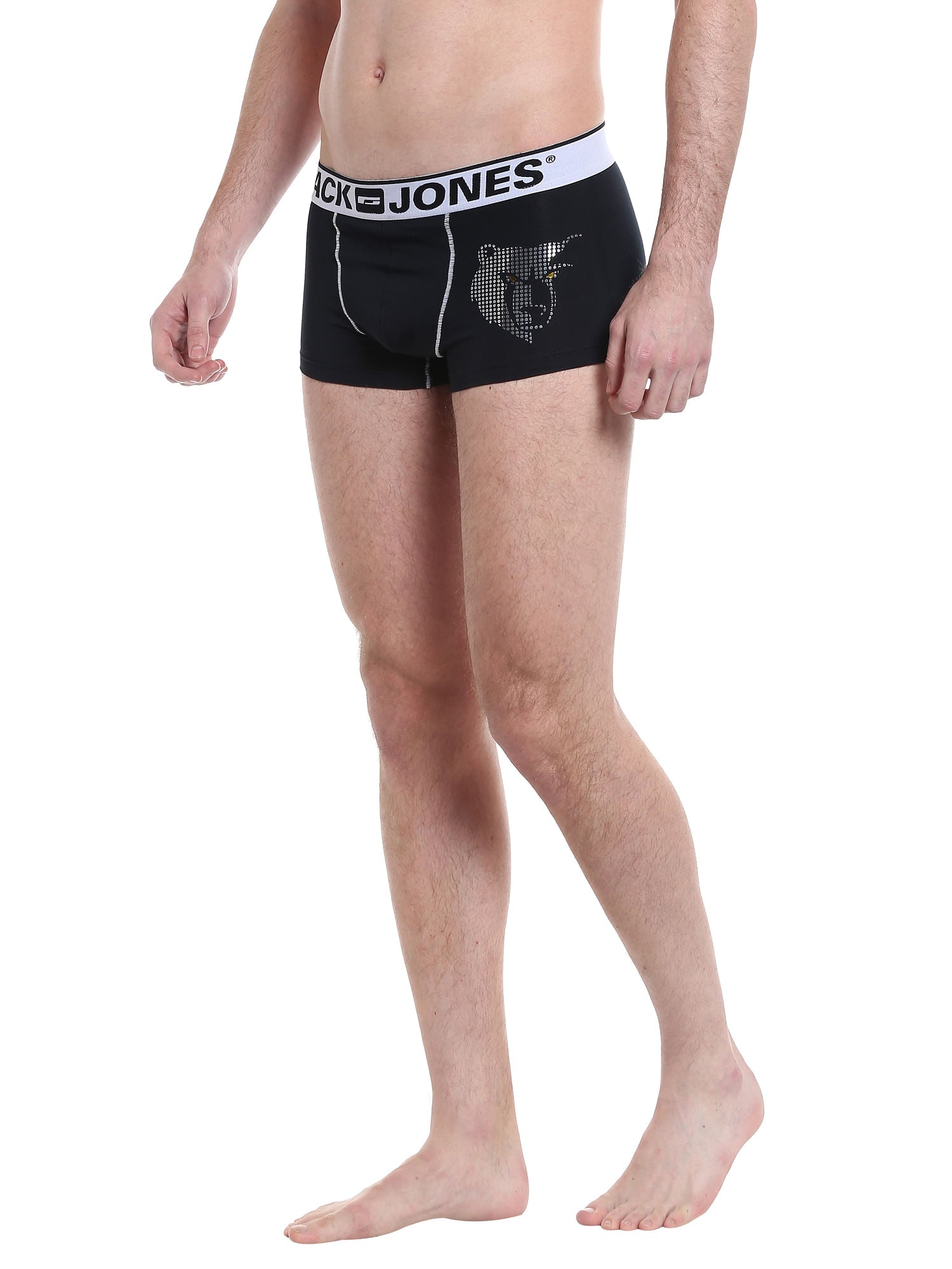 Memphis Grizzlies Print Black Brazilian Trunks Nba