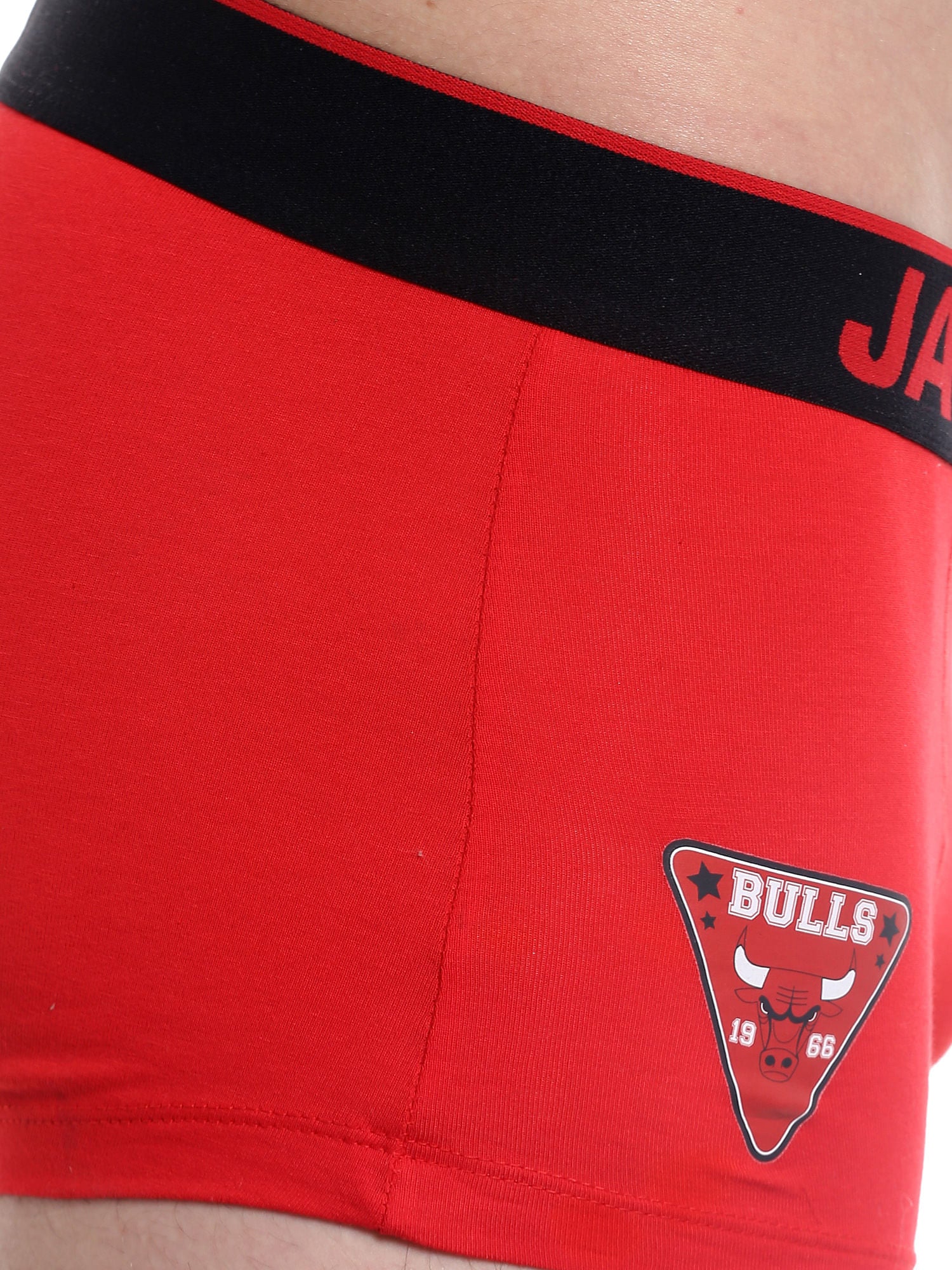 Chicago Bulls Print Red Brazilian Trunks Nba