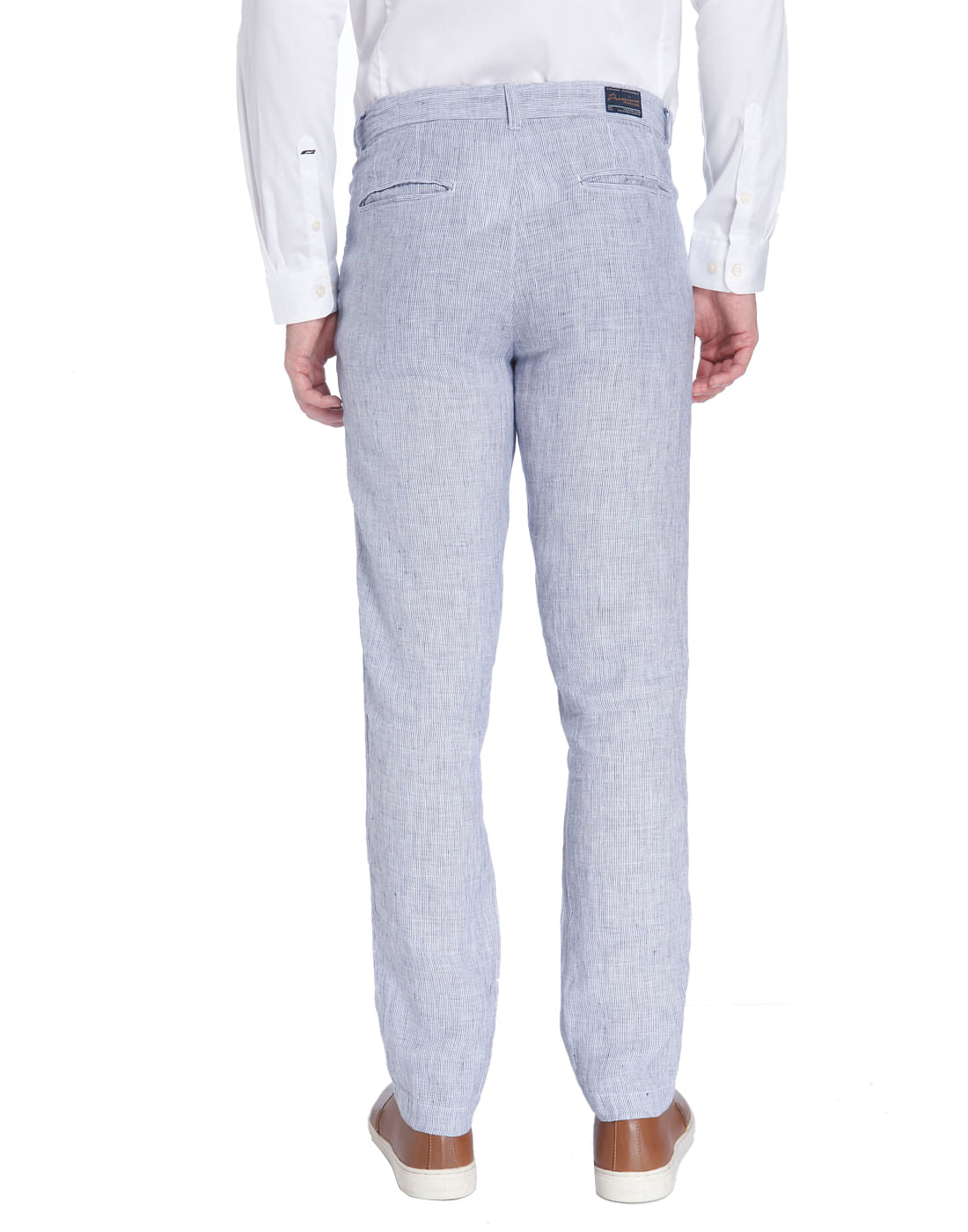 White Linen Trousers