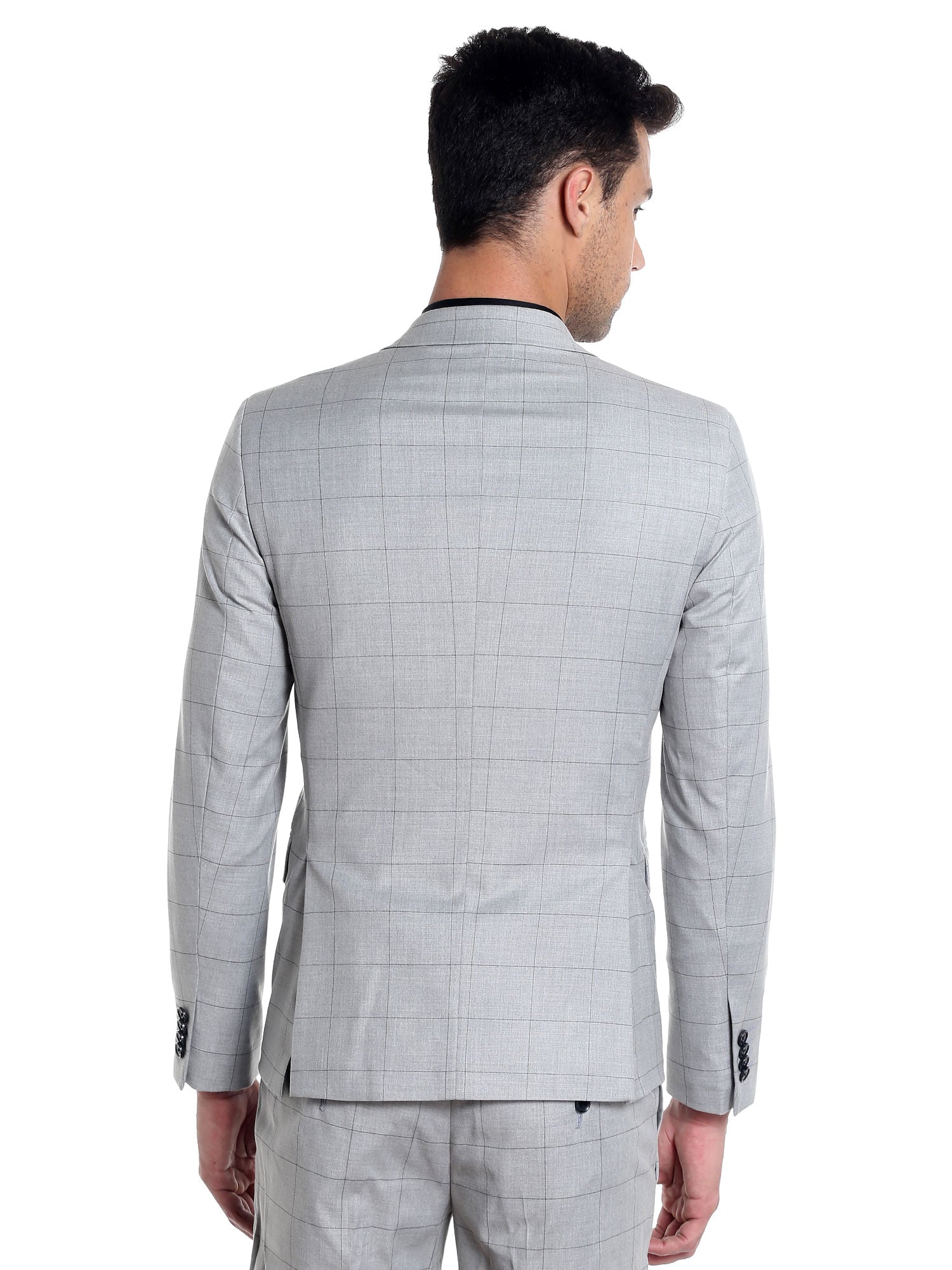 Grey Check Blazer
