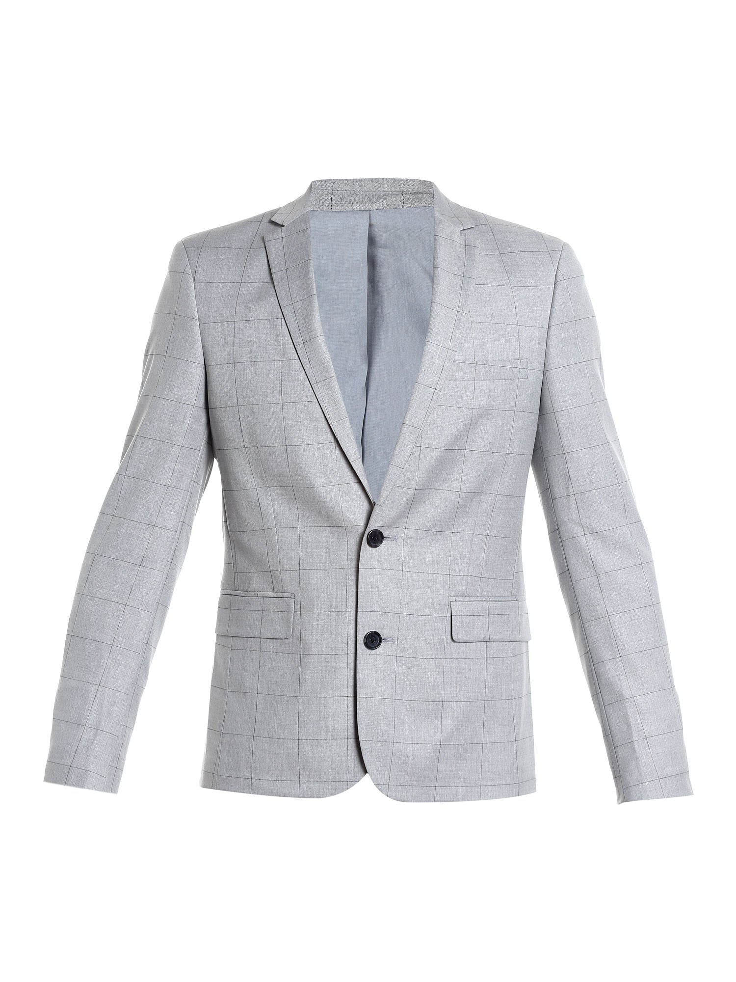 Grey Check Blazer