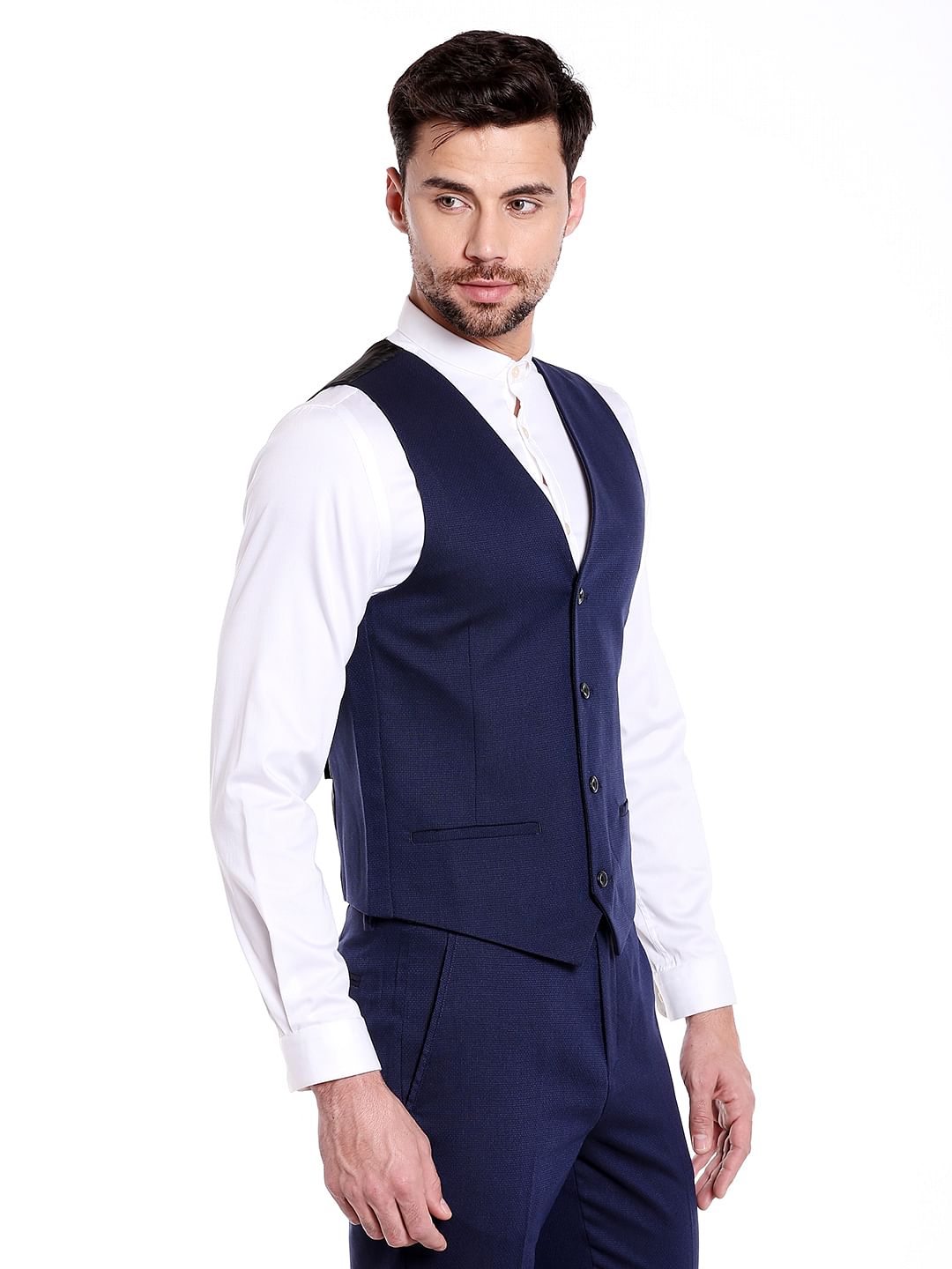 Dark Blue Waistcoat