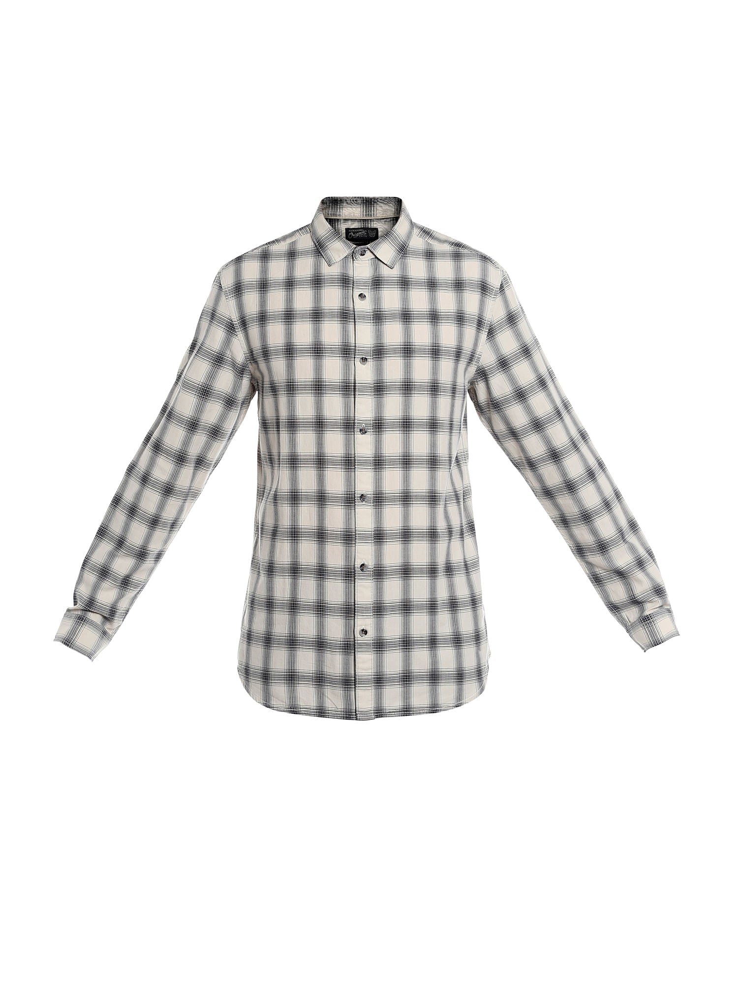 White Check Shirt