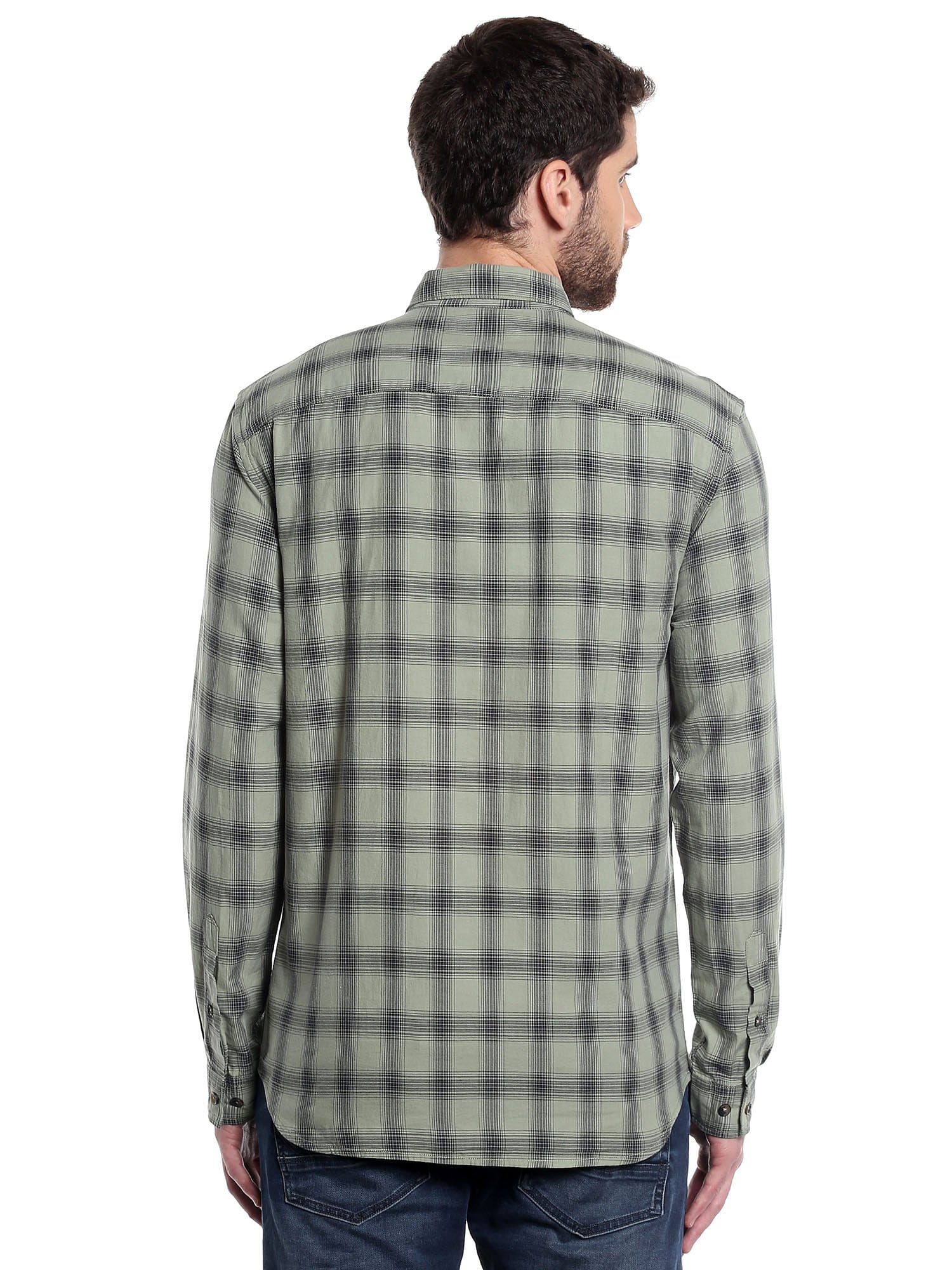 Green Check Shirt