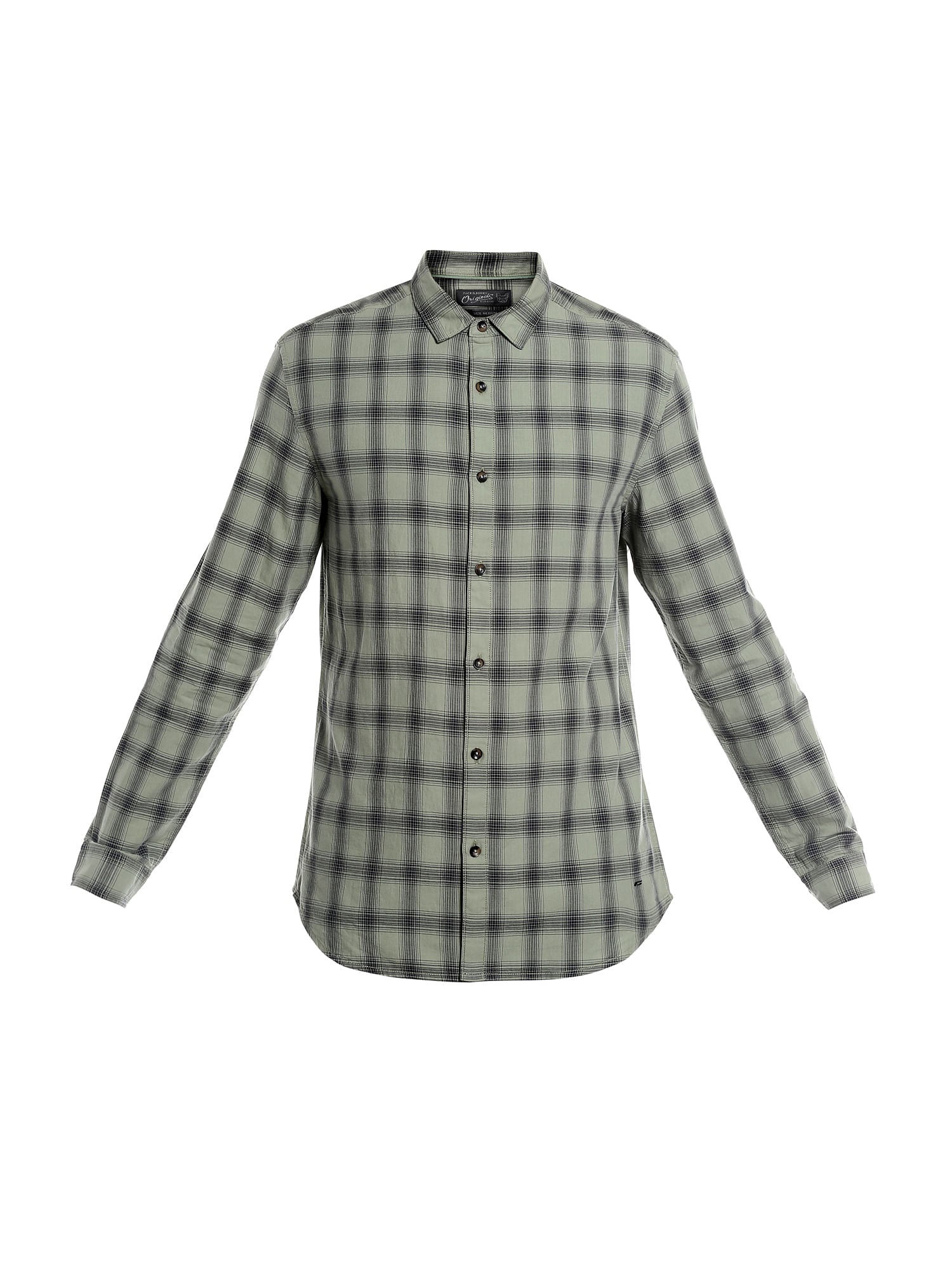 Green Check Shirt