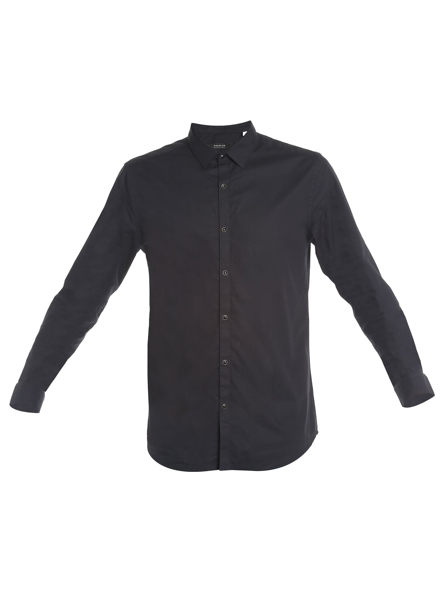Black Slim Fit Shirt