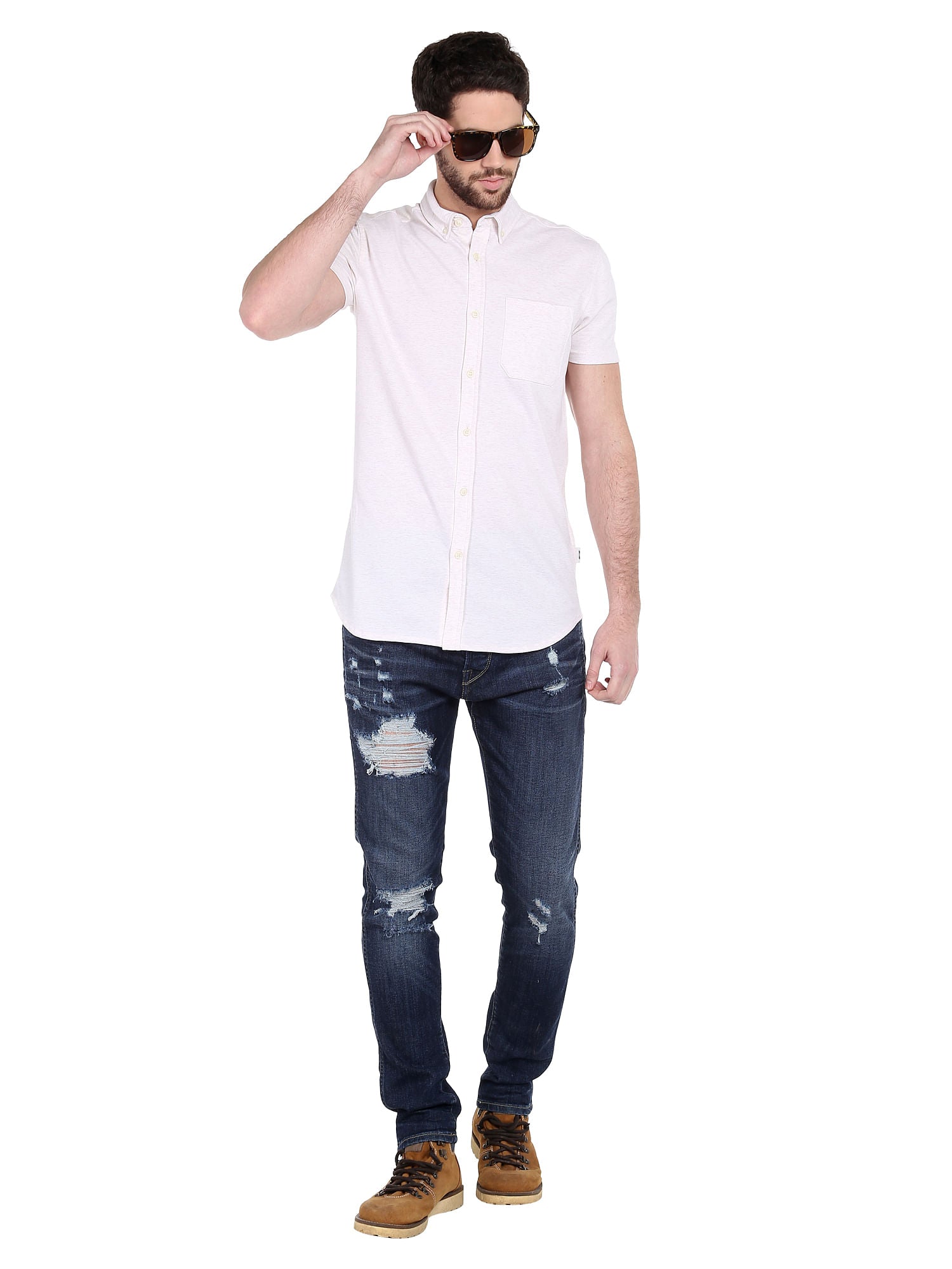 Grey Slim Fit Shirt