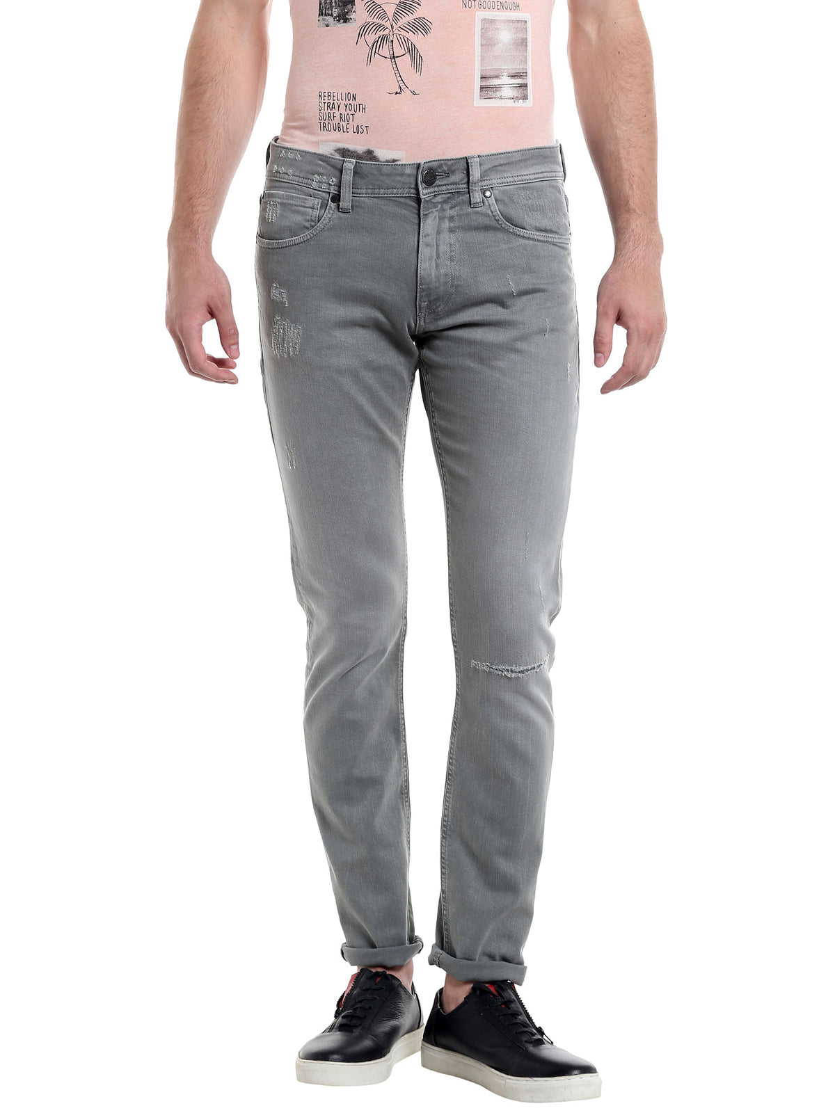 Grey Slim Jeans - 28/32