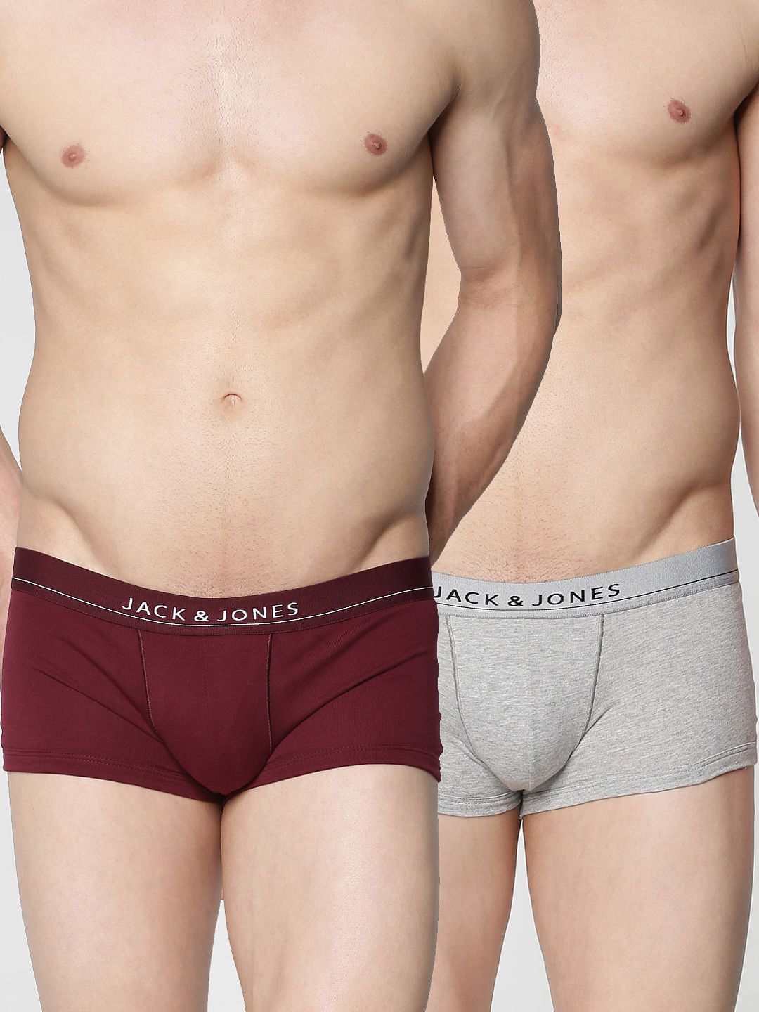 Pack Of Two Brazilian Trunks - Grey And Wine - S
