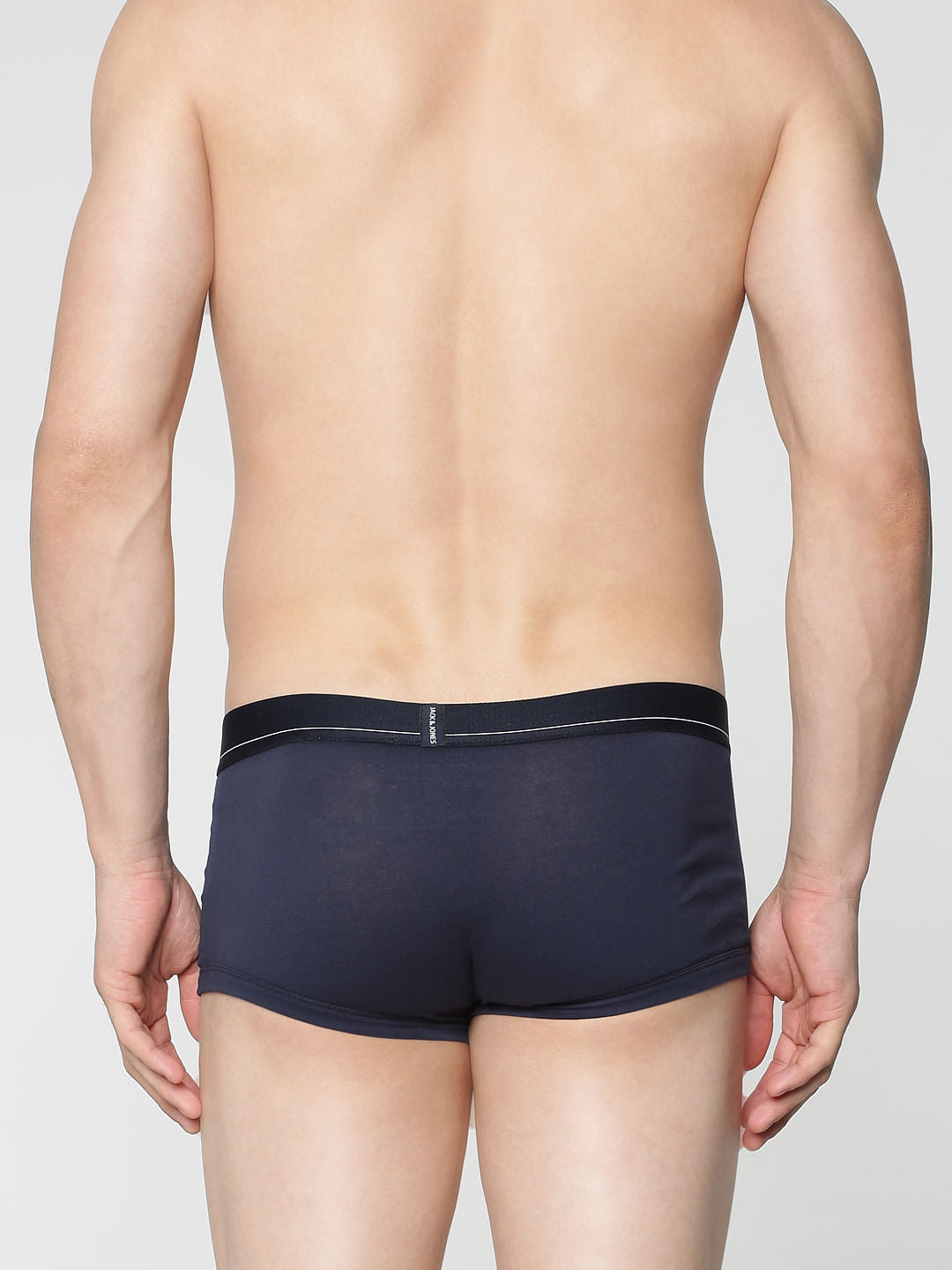 Pack Of Two Brazilian Trunks - Navy And Grey
