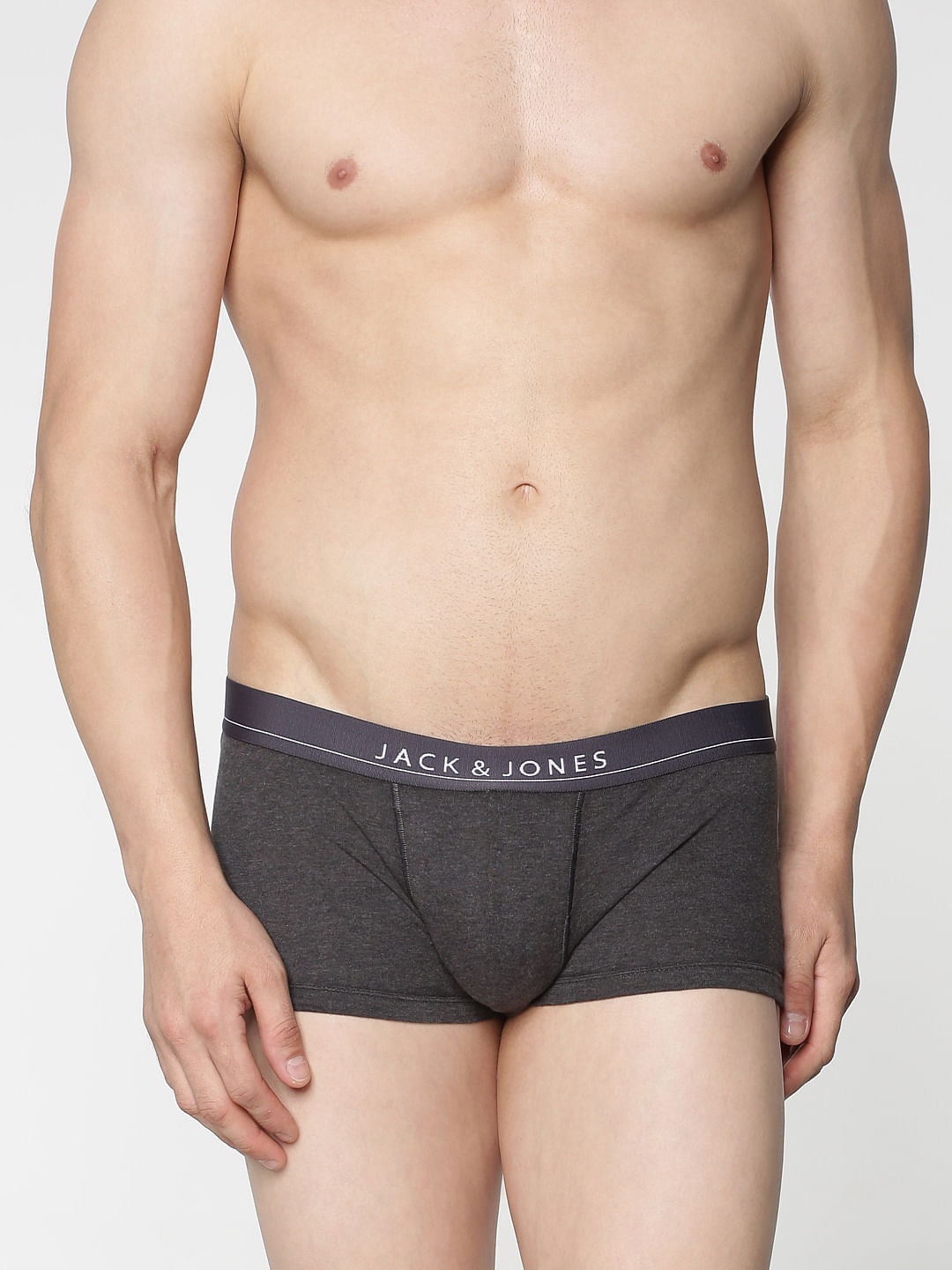 Pack Of Two Brazilian Trunks - Navy And Grey