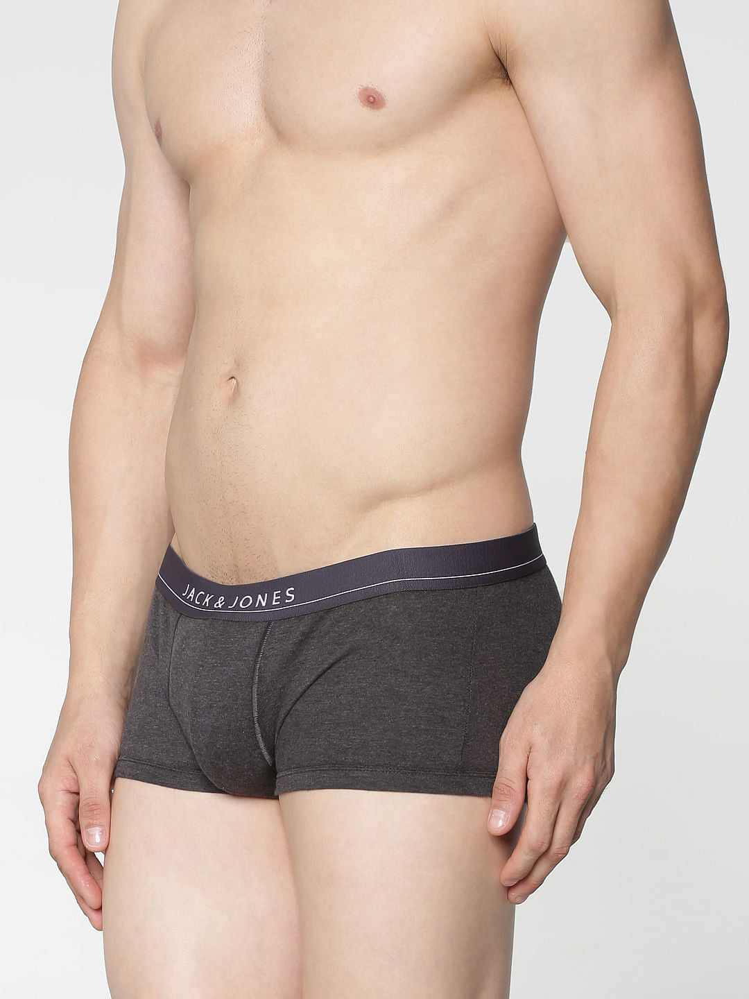 Pack Of Two Brazilian Trunks - Navy And Grey