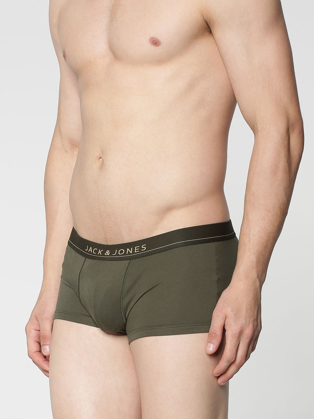 Pack Of Two Brazilian Trunks - Wine And Green