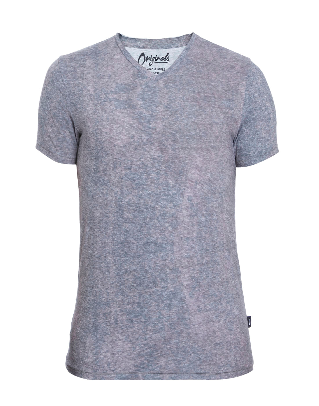 Grey V-Neck T-Shirt