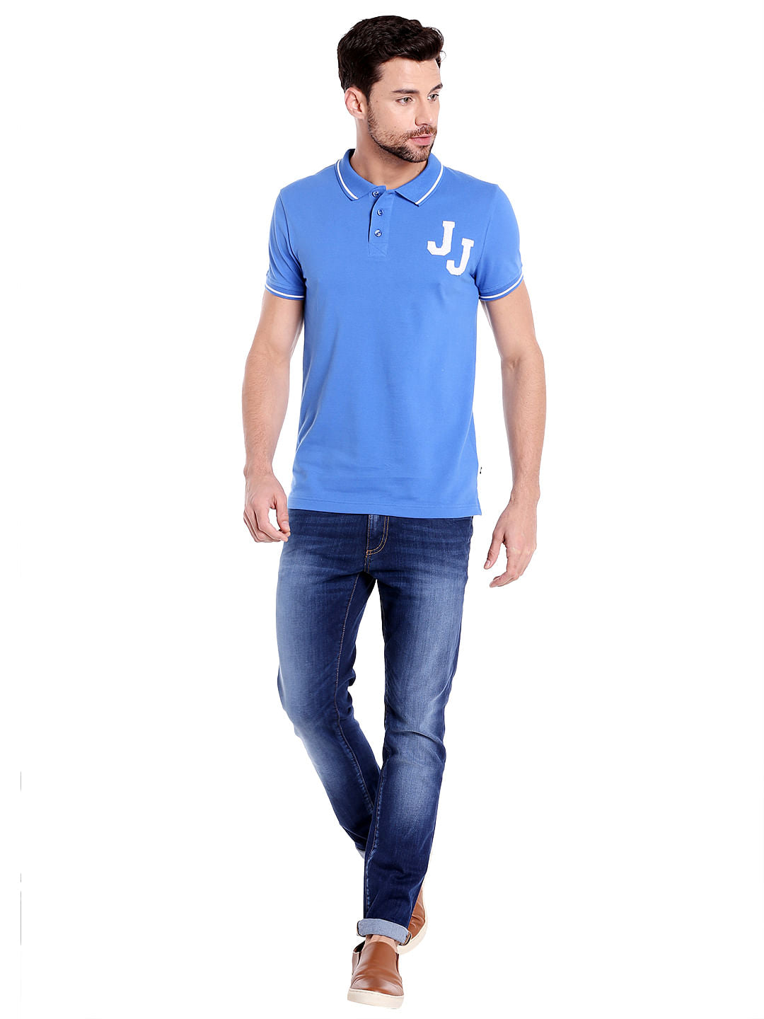 Bright Blue Polo T-Shirt