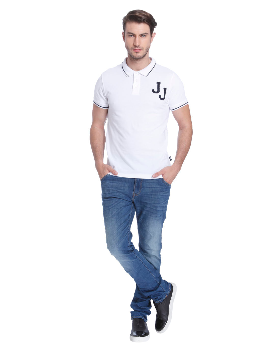 White Polo T-Shirt