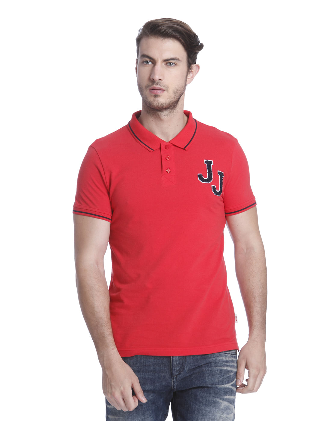 Bright Red Polo T-Shirt